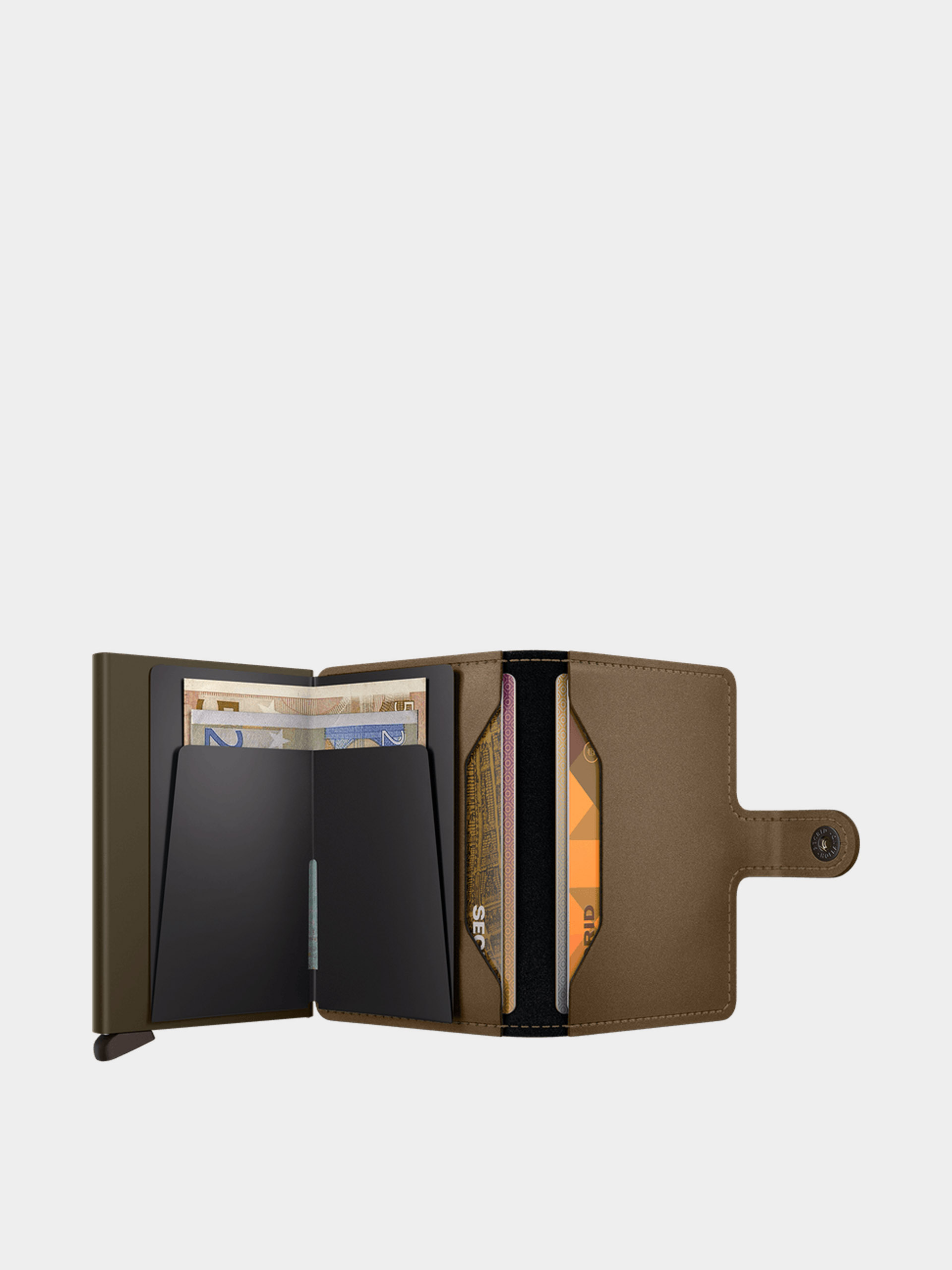 Peňaženka Secrid Miniwallet (matte satin bronze)