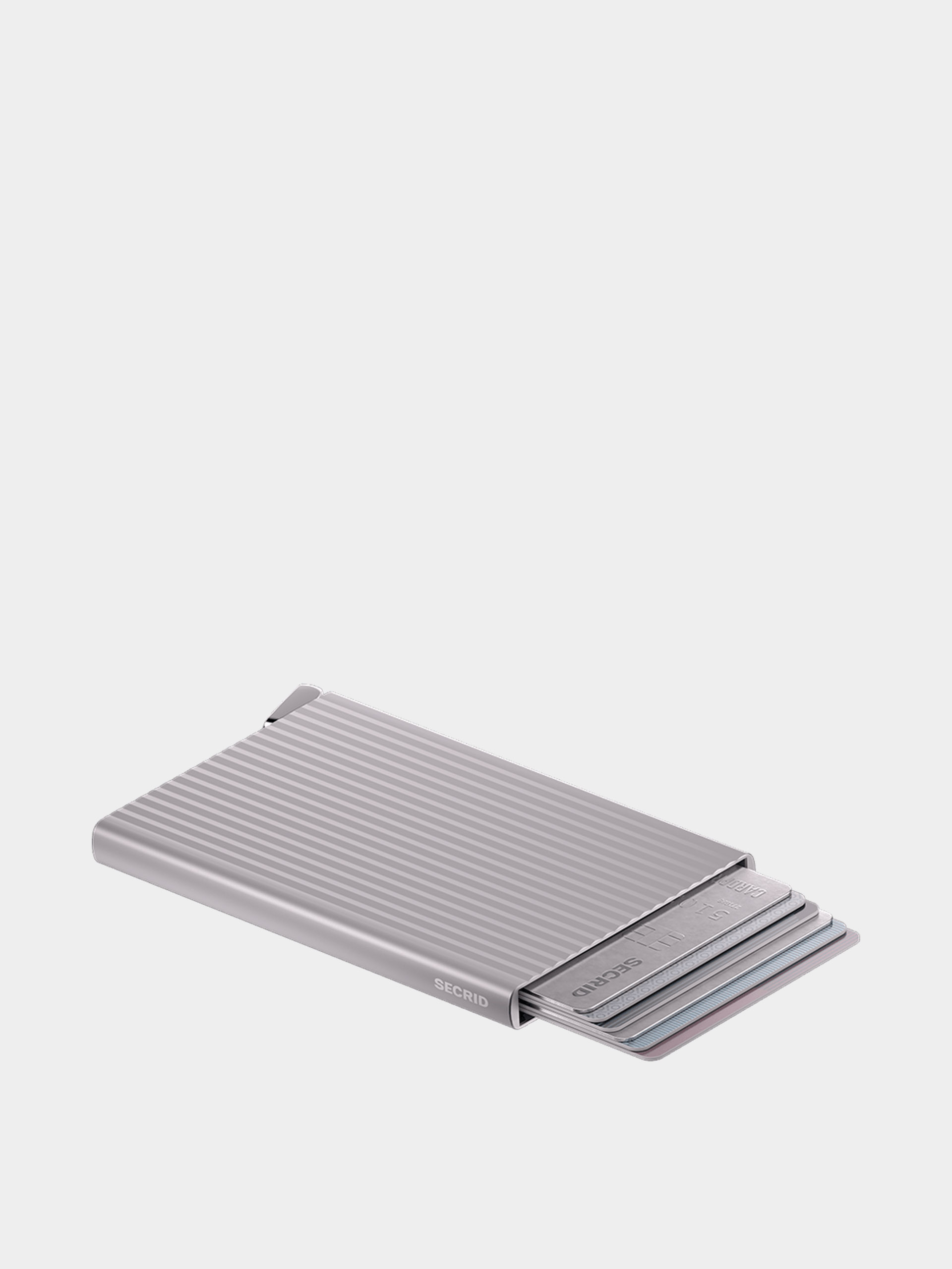Peňaženka Secrid Cardprotector for Magsafe (fluted silver plus)