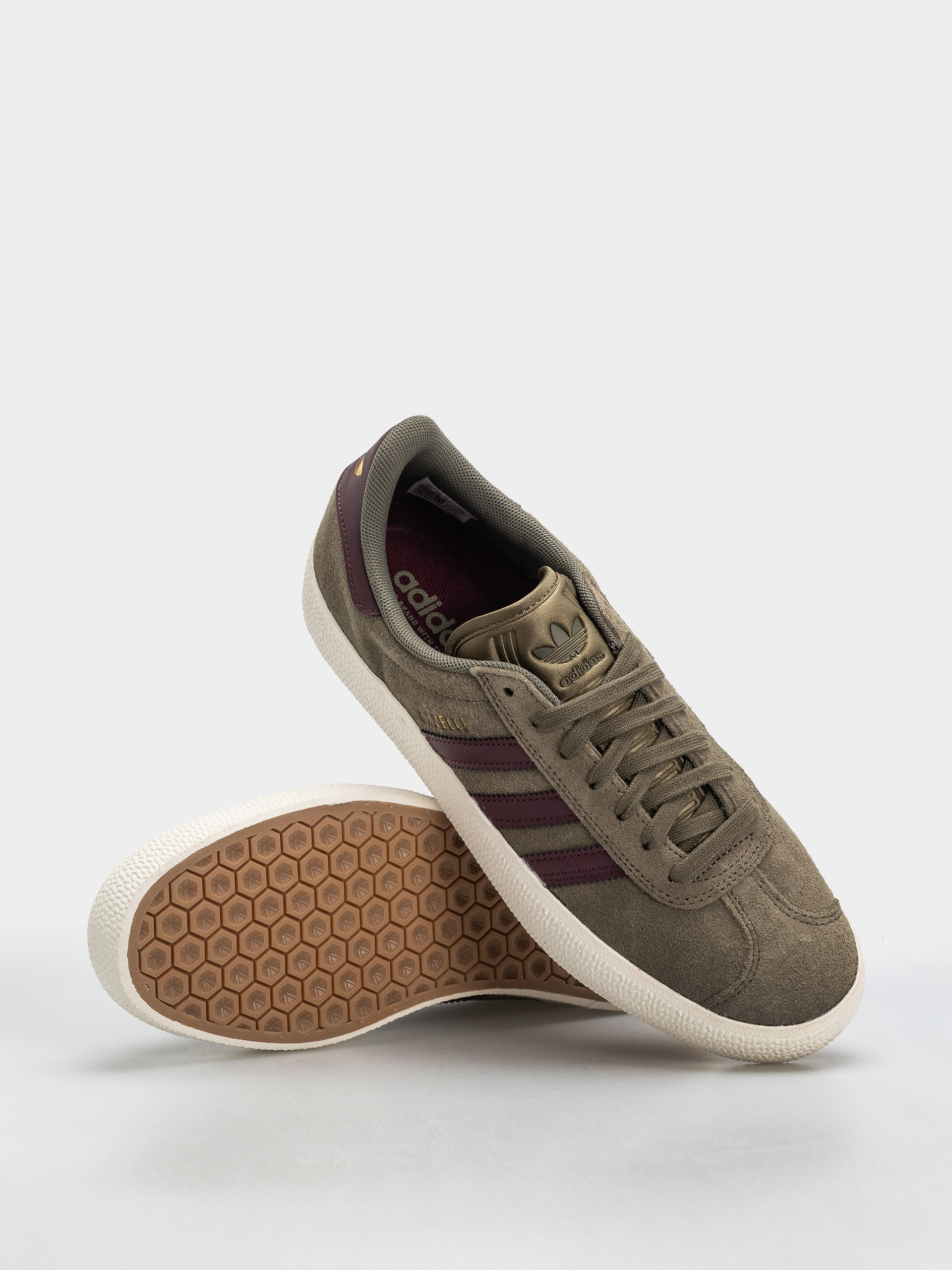 Topánky adidas Gazelle Adv (olistr/maroon/cwhite)