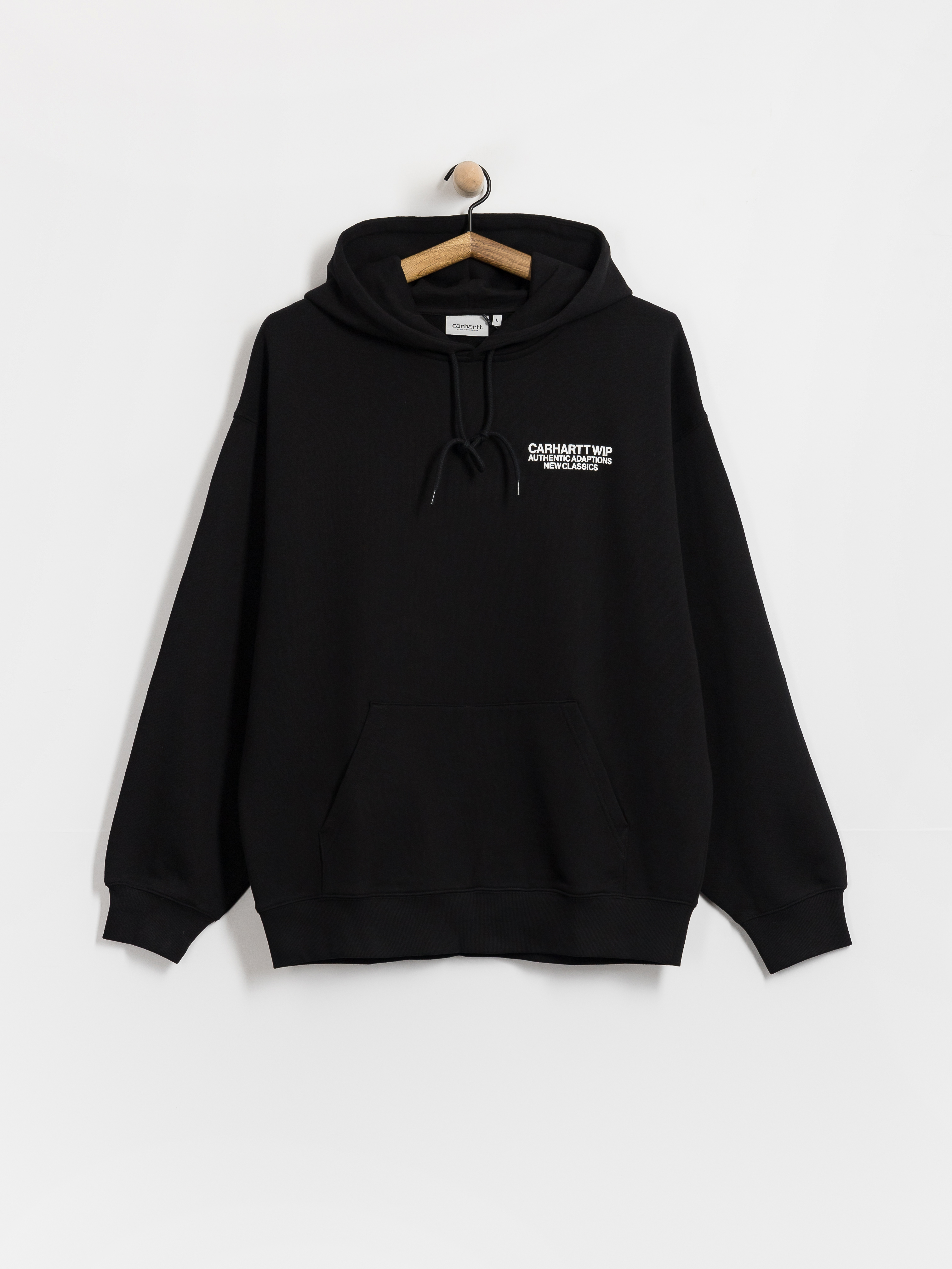 Mikina s kapucňou Carhartt WIP Sean Hamilton HD (black)