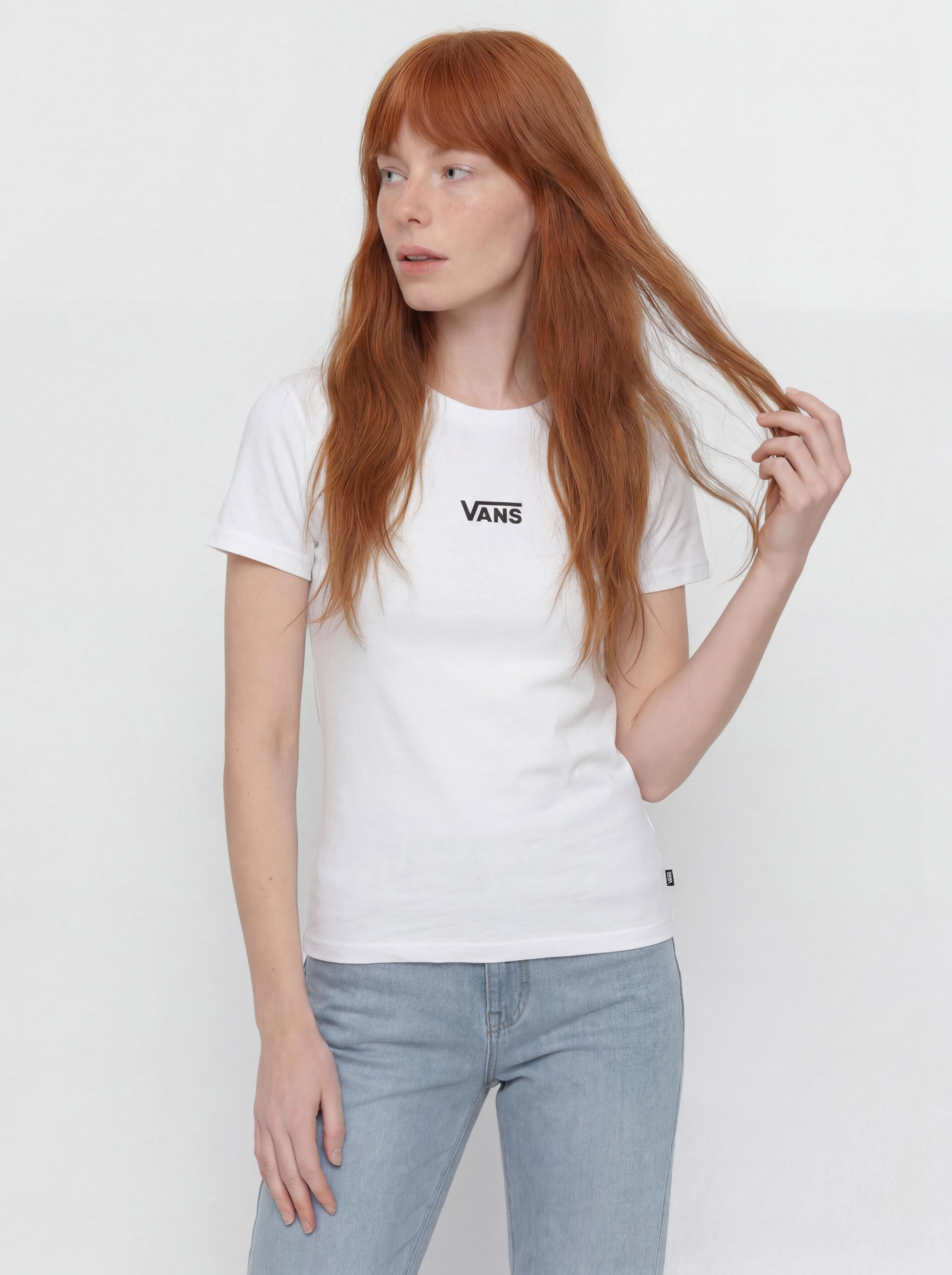 Tričko Vans Flying V Oversized Wmn (flying v white)