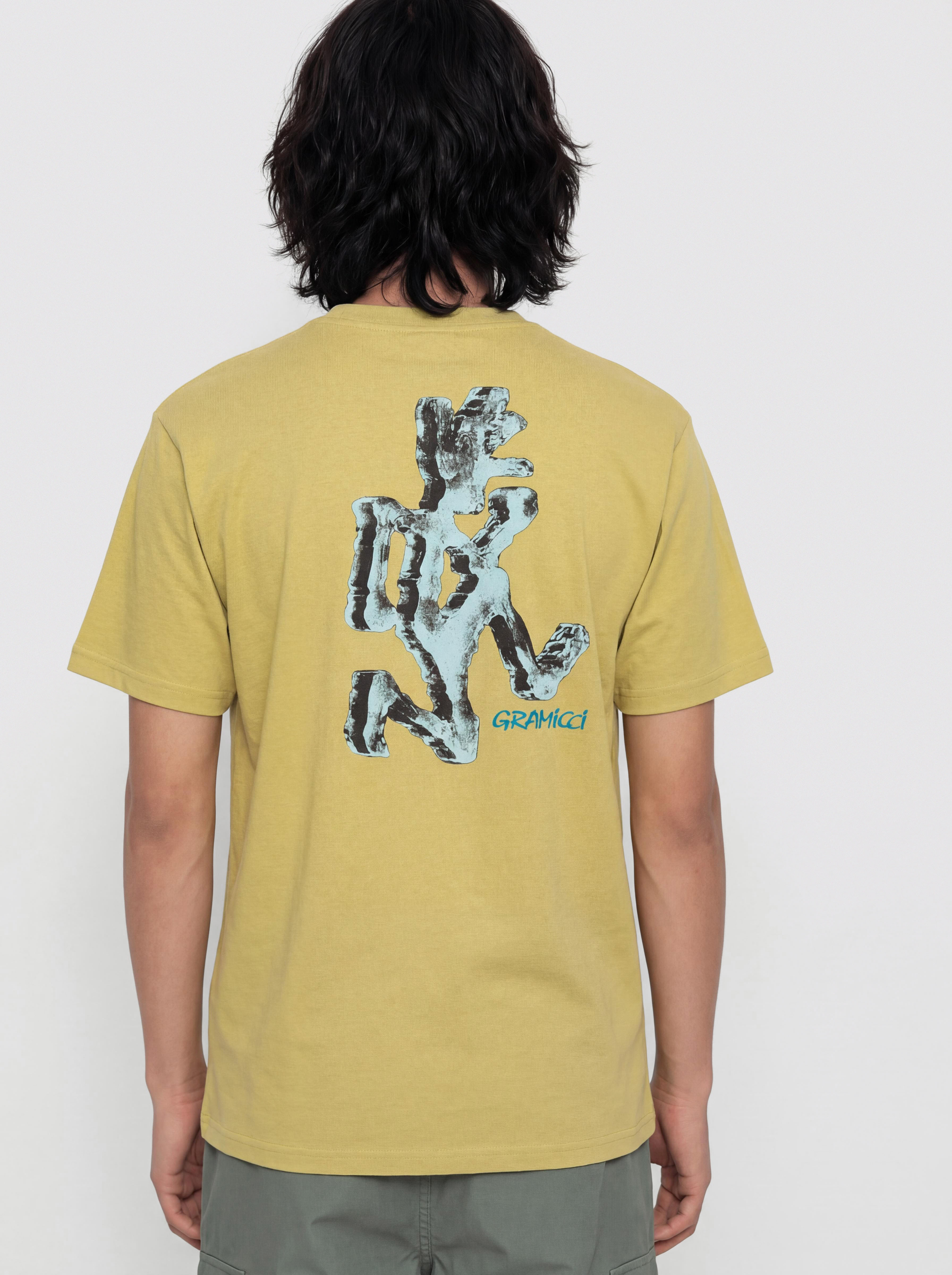 Tričko Gramicci Ice Sculpture (lime)