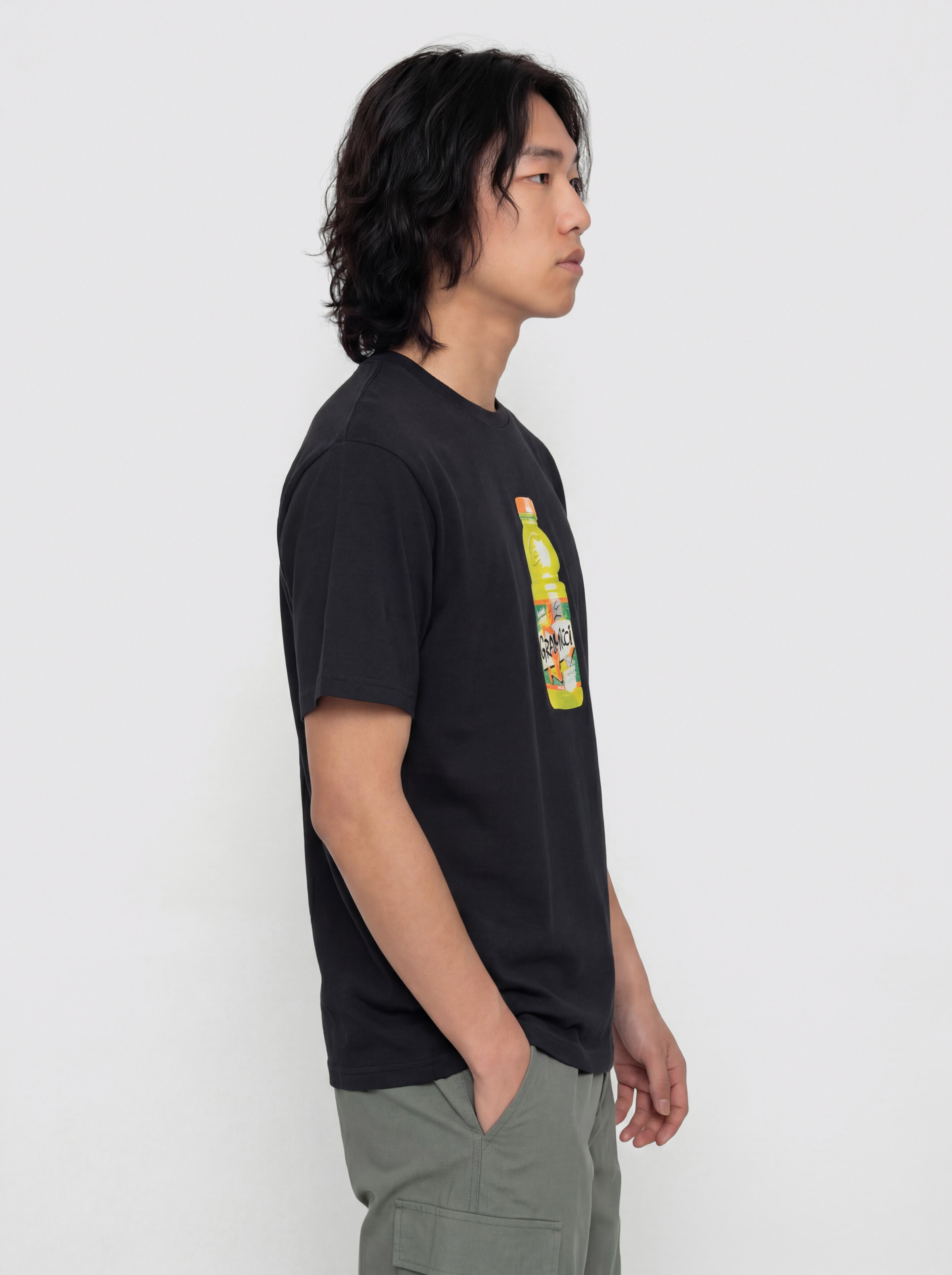 Tričko Gramicci Quencher (vintage black)