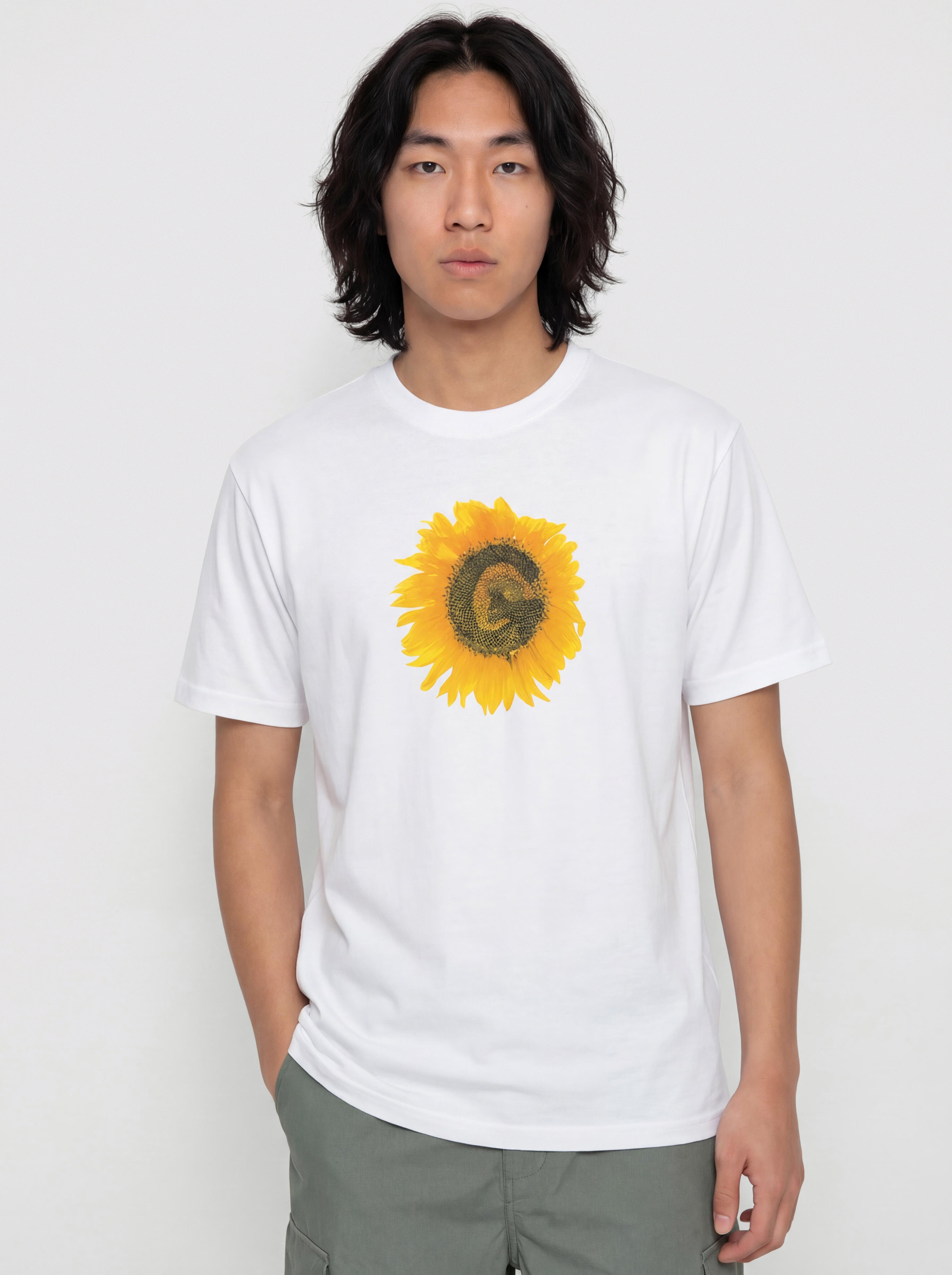 Tričko Gramicci G-Flower (white)