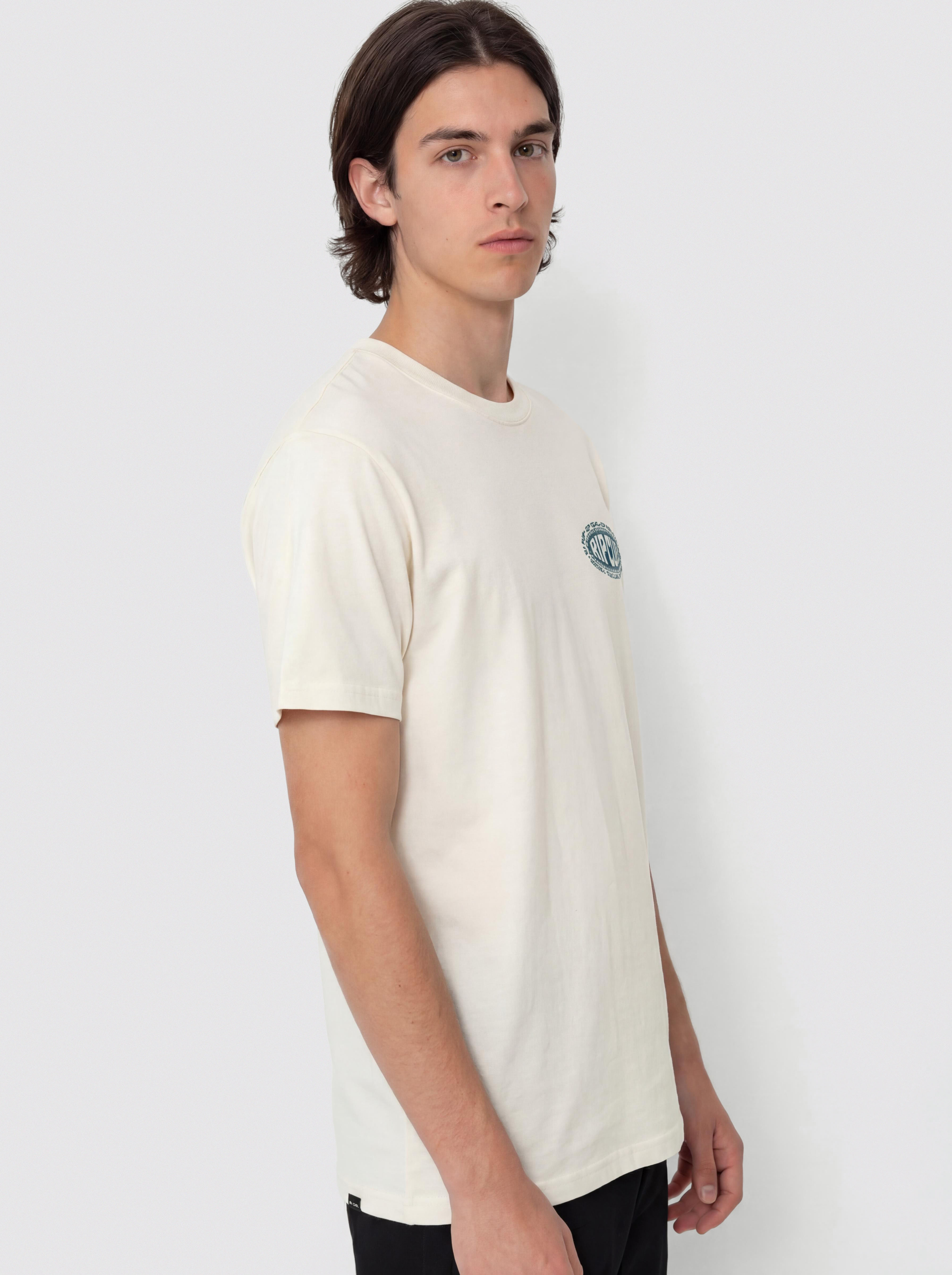 Tričko Rip Curl Raw Energy De Oval (bone)