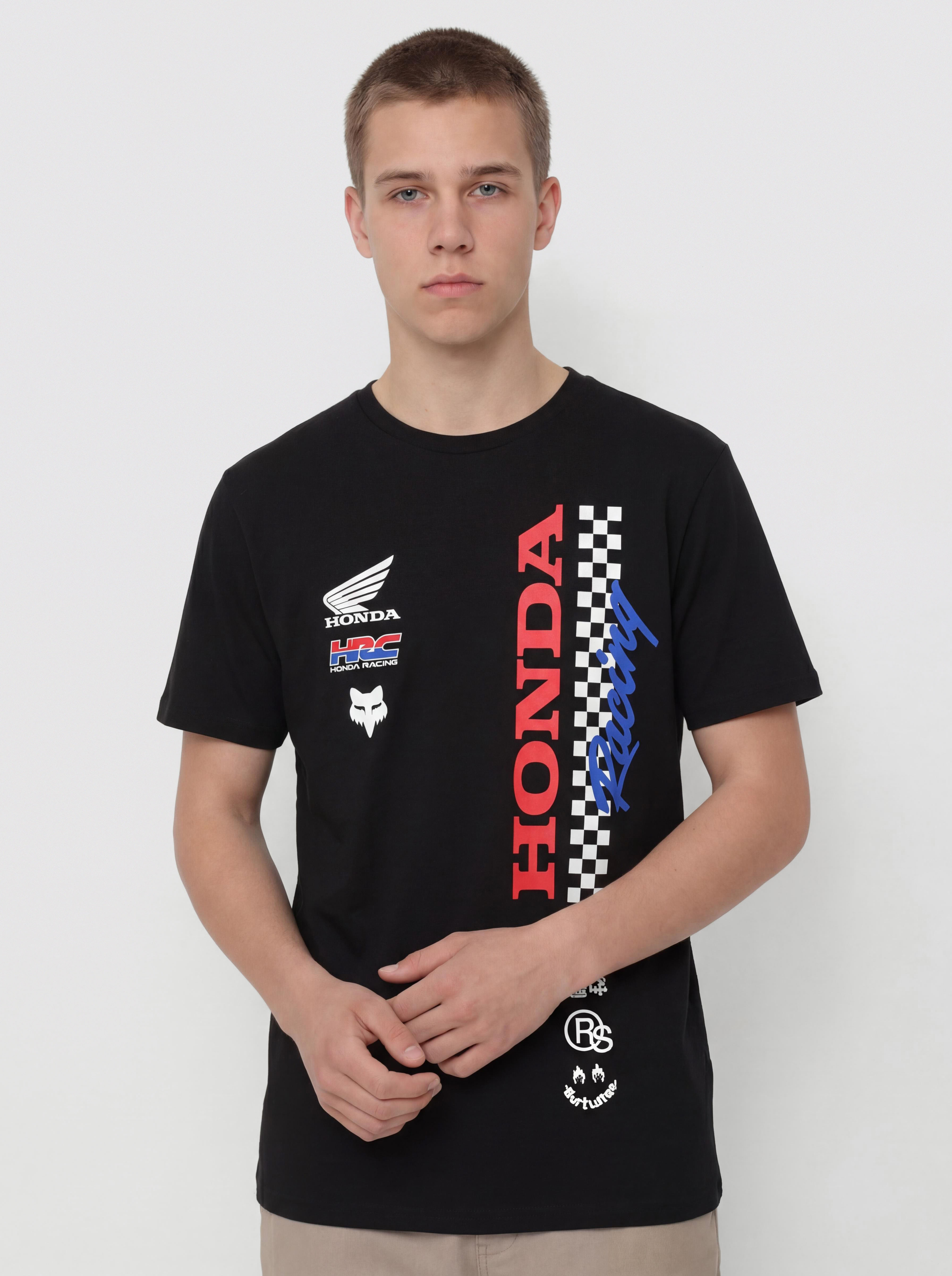 Tričko Fox Honda (black)