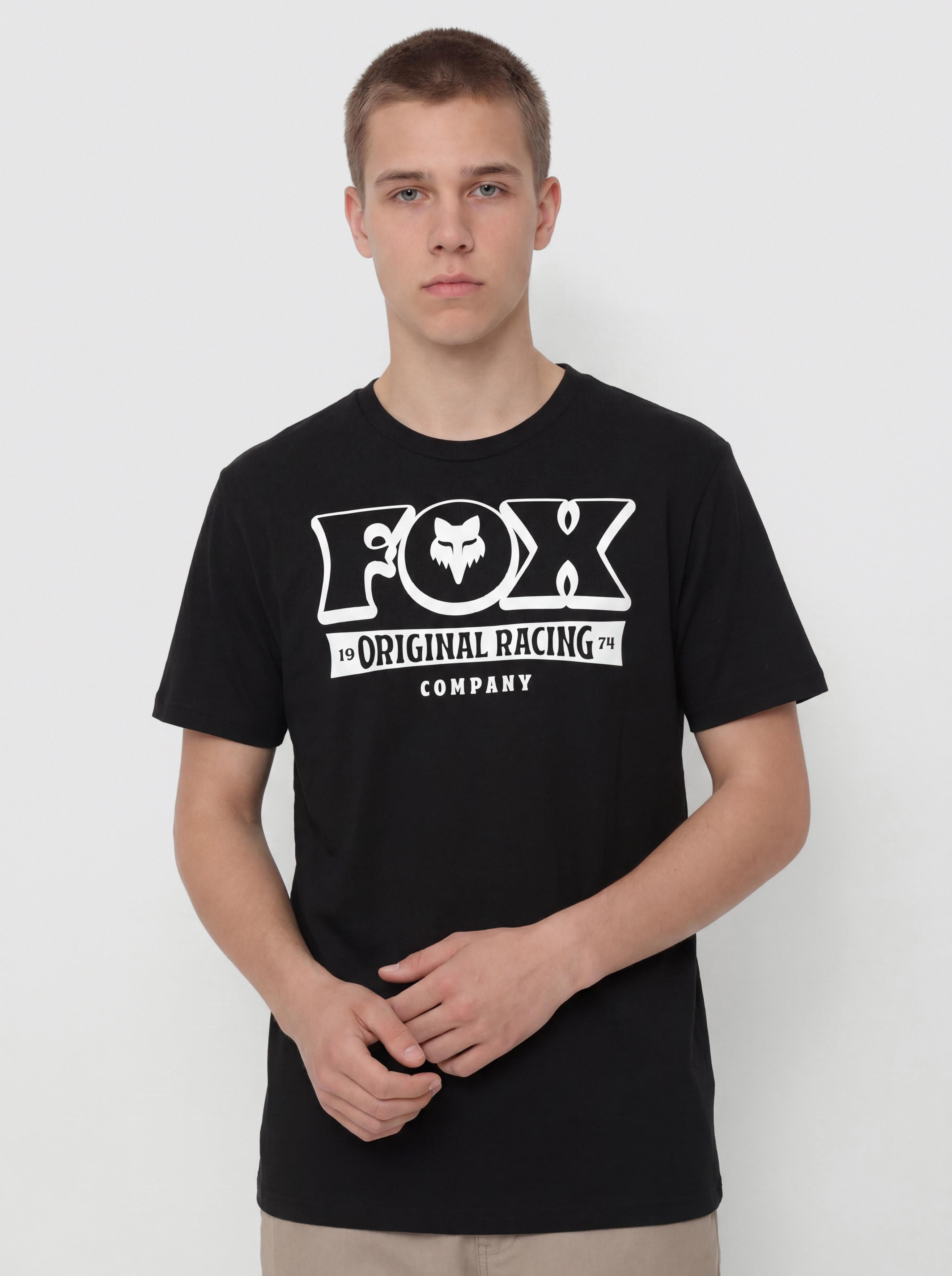 Tričko Fox Banner (black)