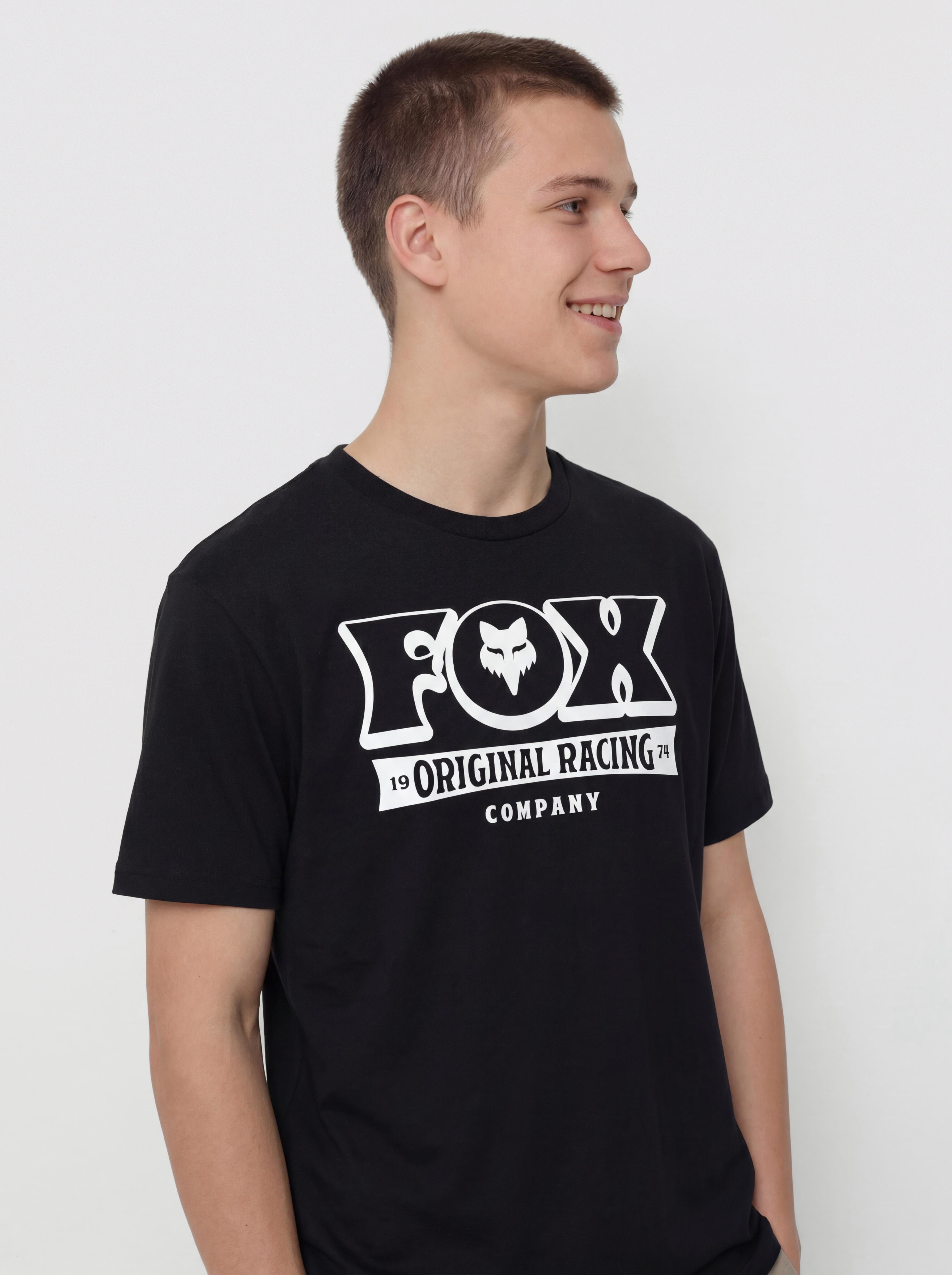 Tričko Fox Banner (black)