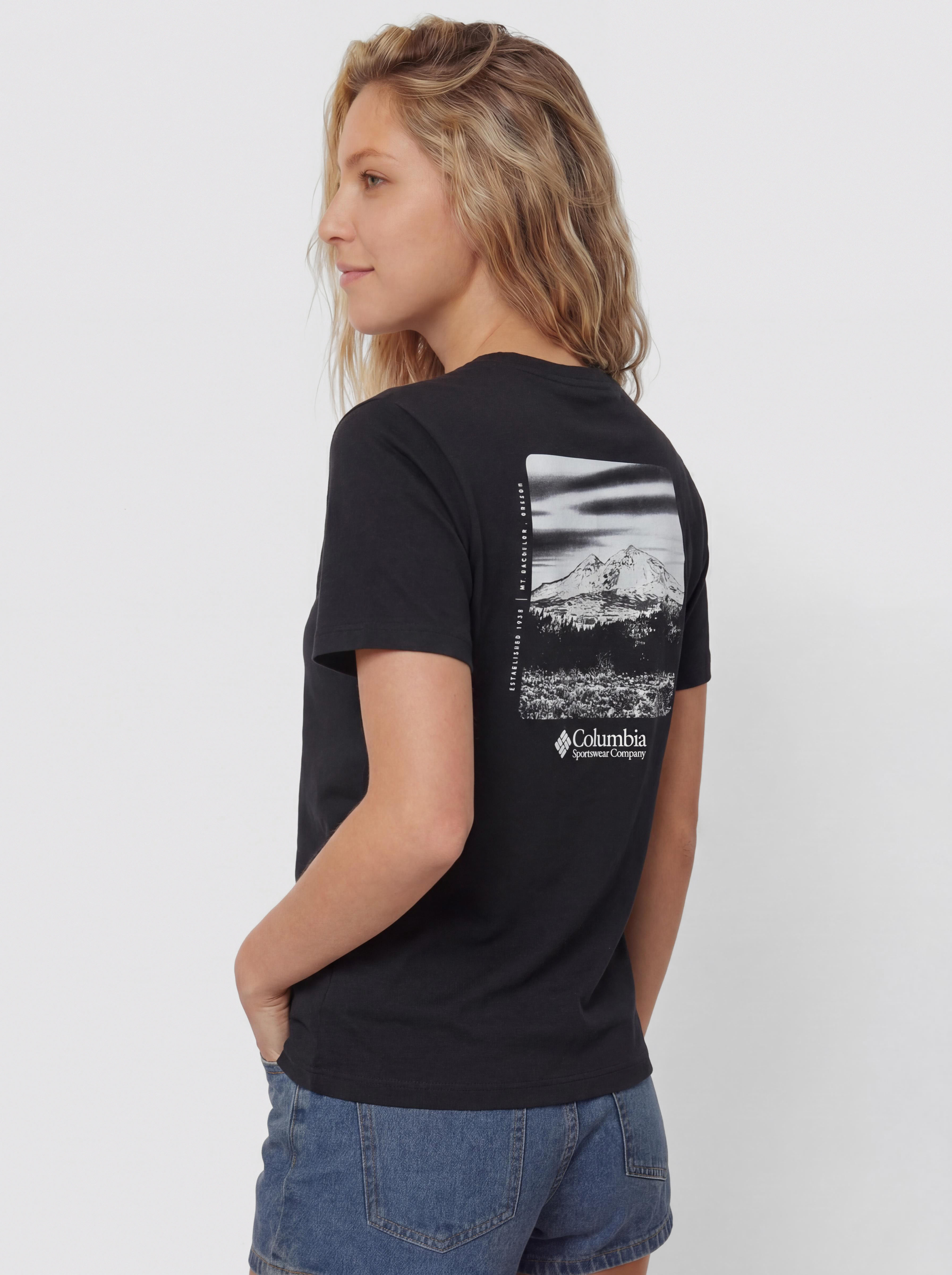 Triu010dko Columbia CSC Heavyweight Graphic Wmn (black/hoodscape)