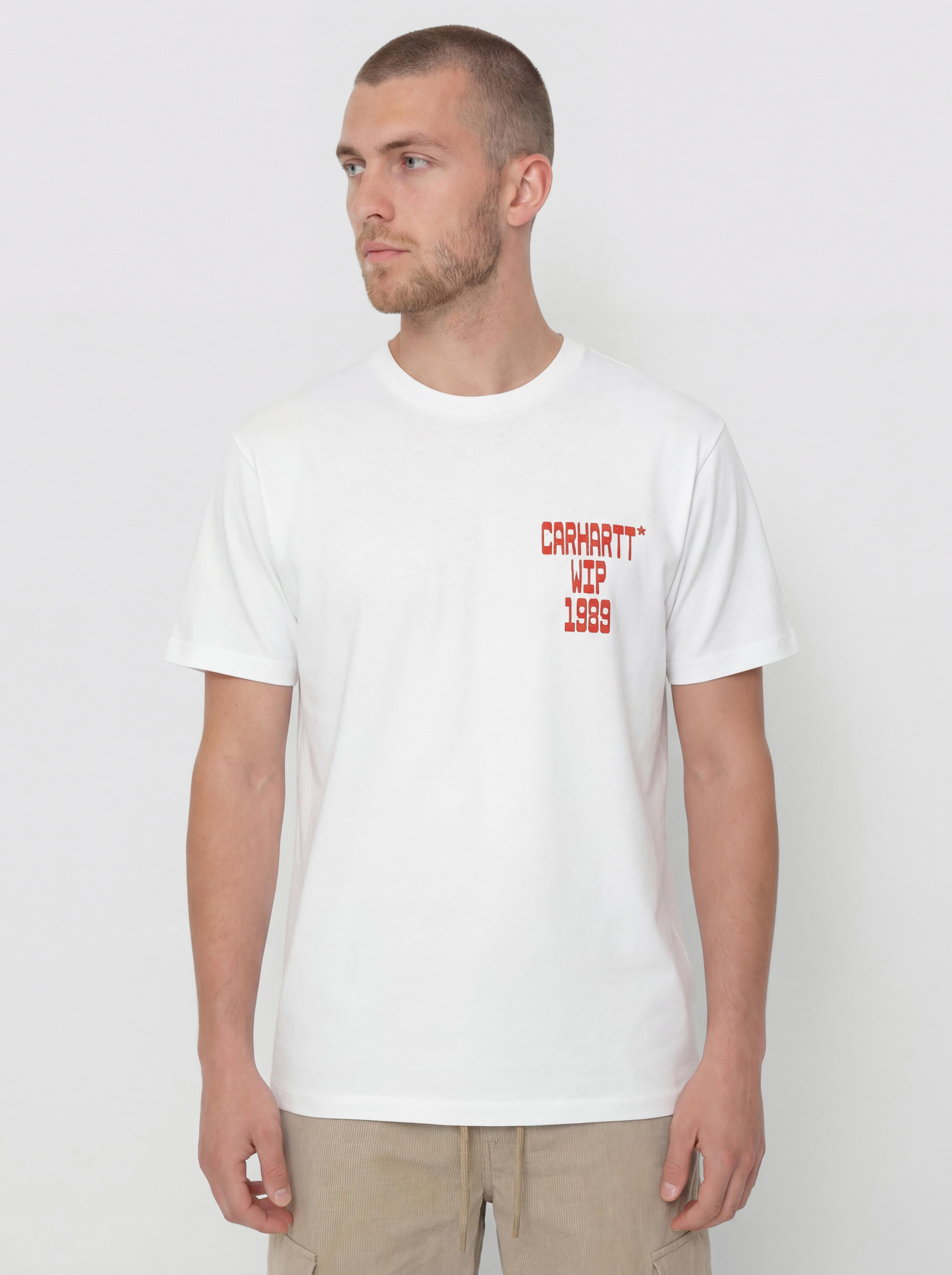 Tričko Carhartt WIP Blocks (white)