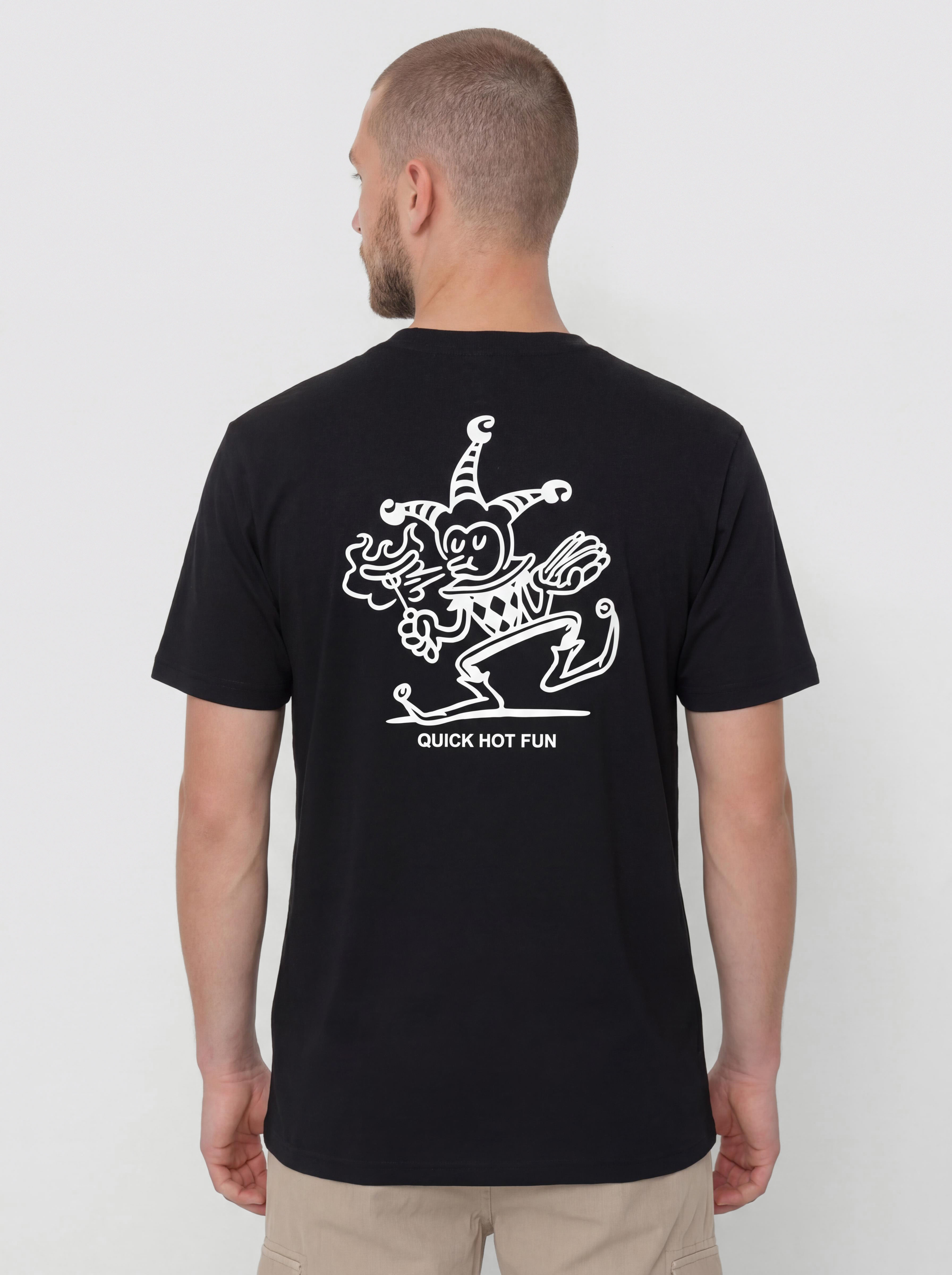 Tričko Carhartt WIP Harlequin BBQ (black)