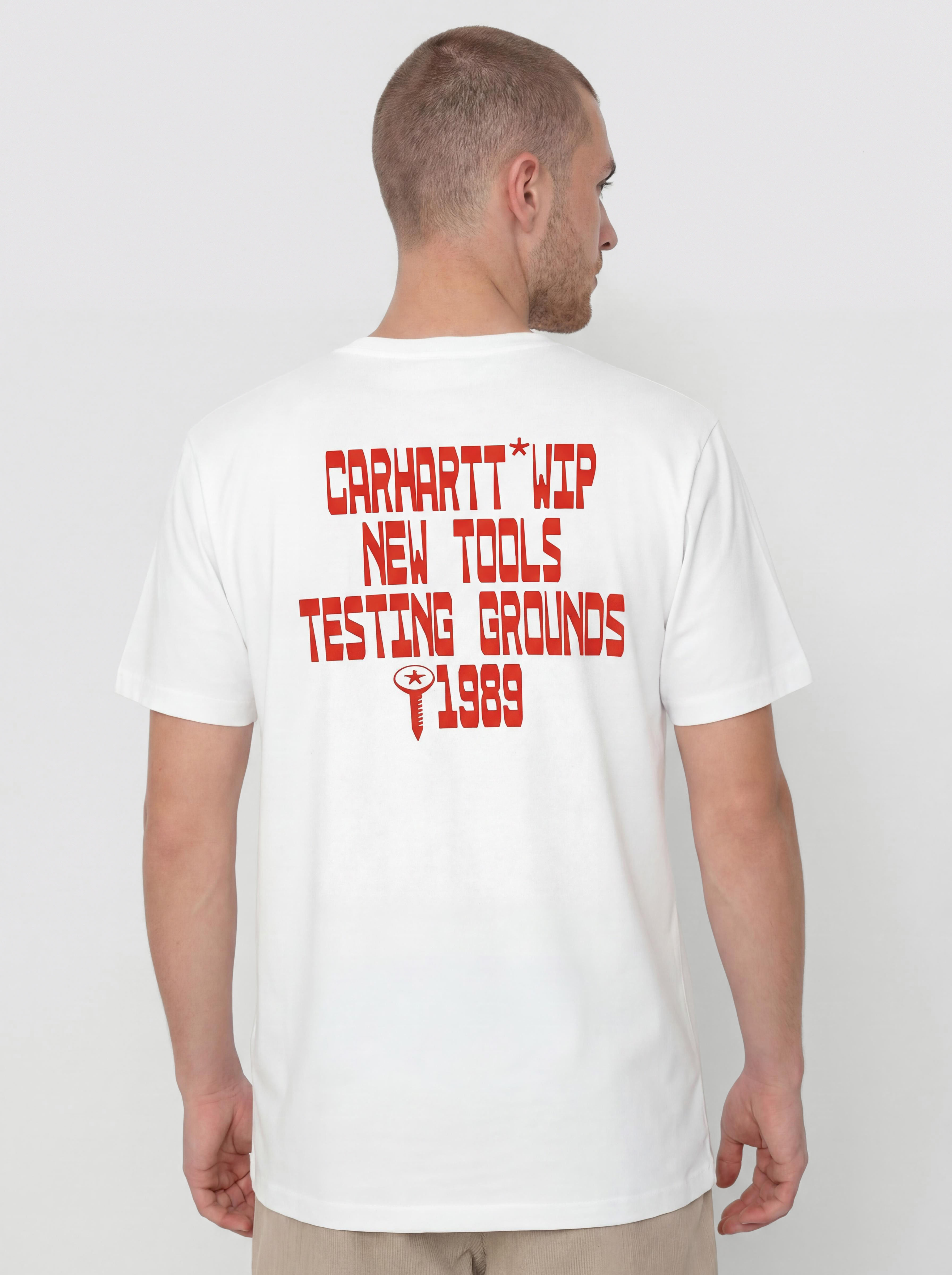 Tričko Carhartt WIP Blocks (white)