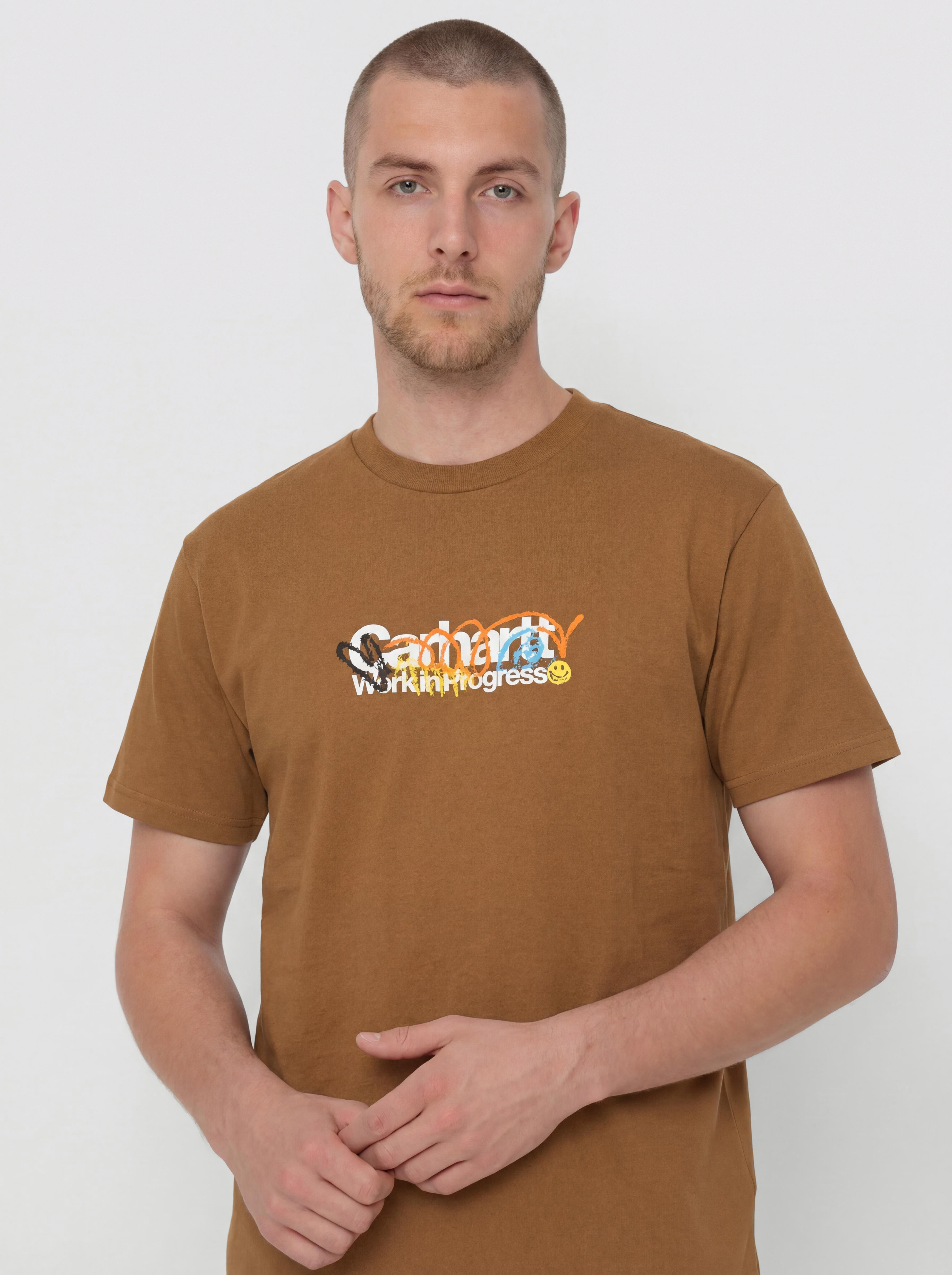 Tričko Carhartt WIP Primary (hamilton brown)