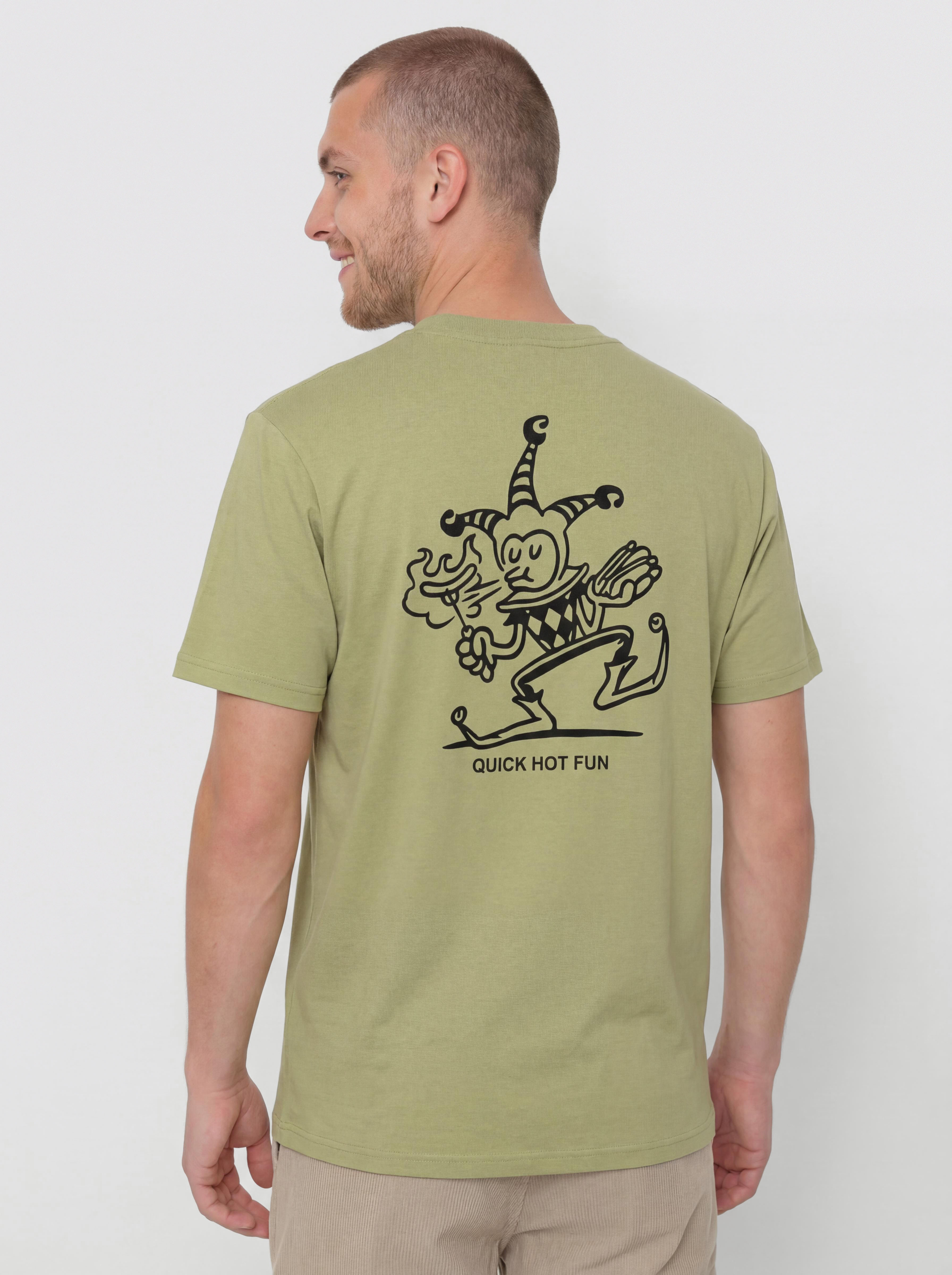 Tričko Carhartt WIP Harlequin BBQ (gentle green)