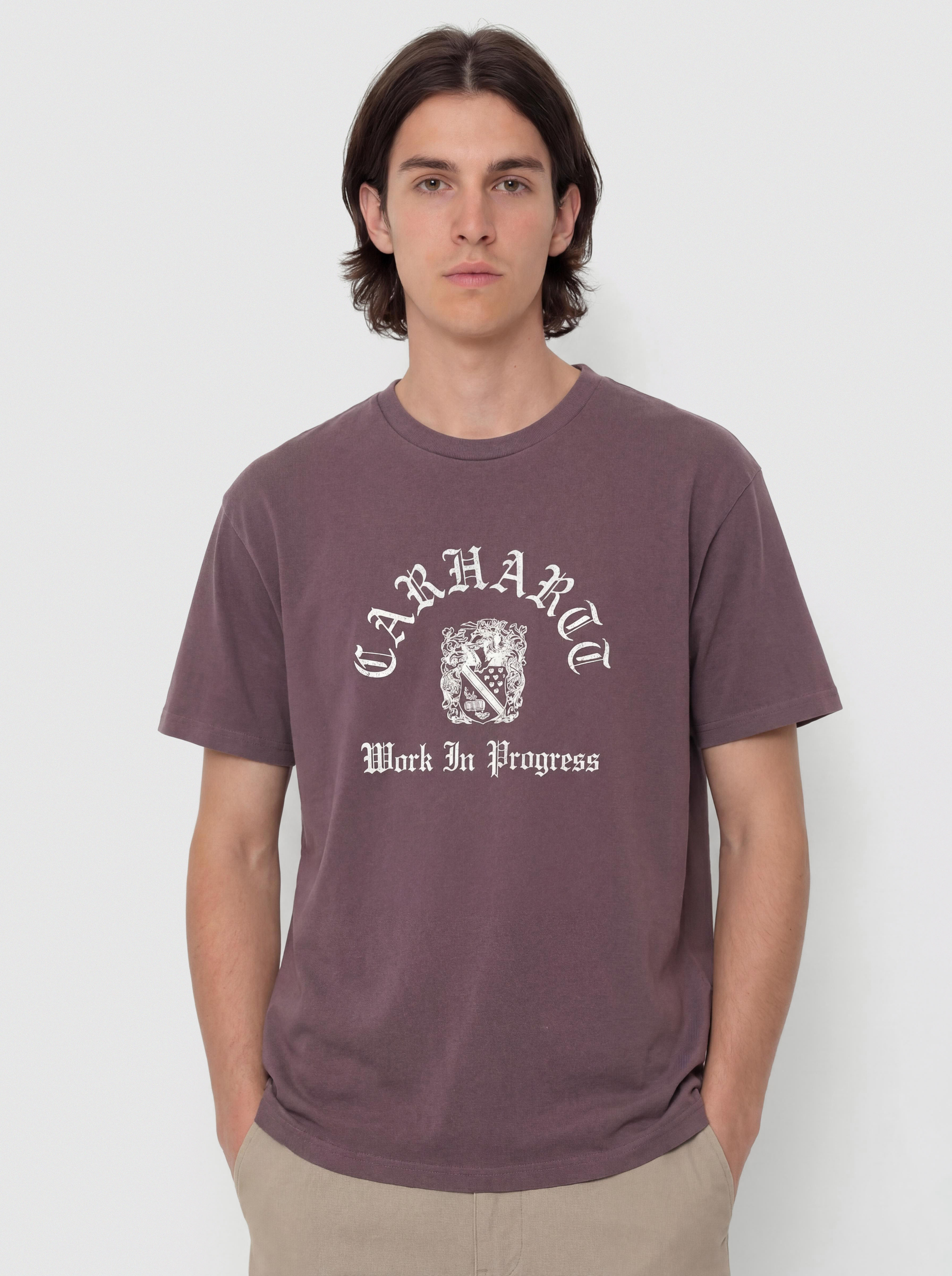 Tričko Carhartt WIP Coat Of Arms (cozy purple)