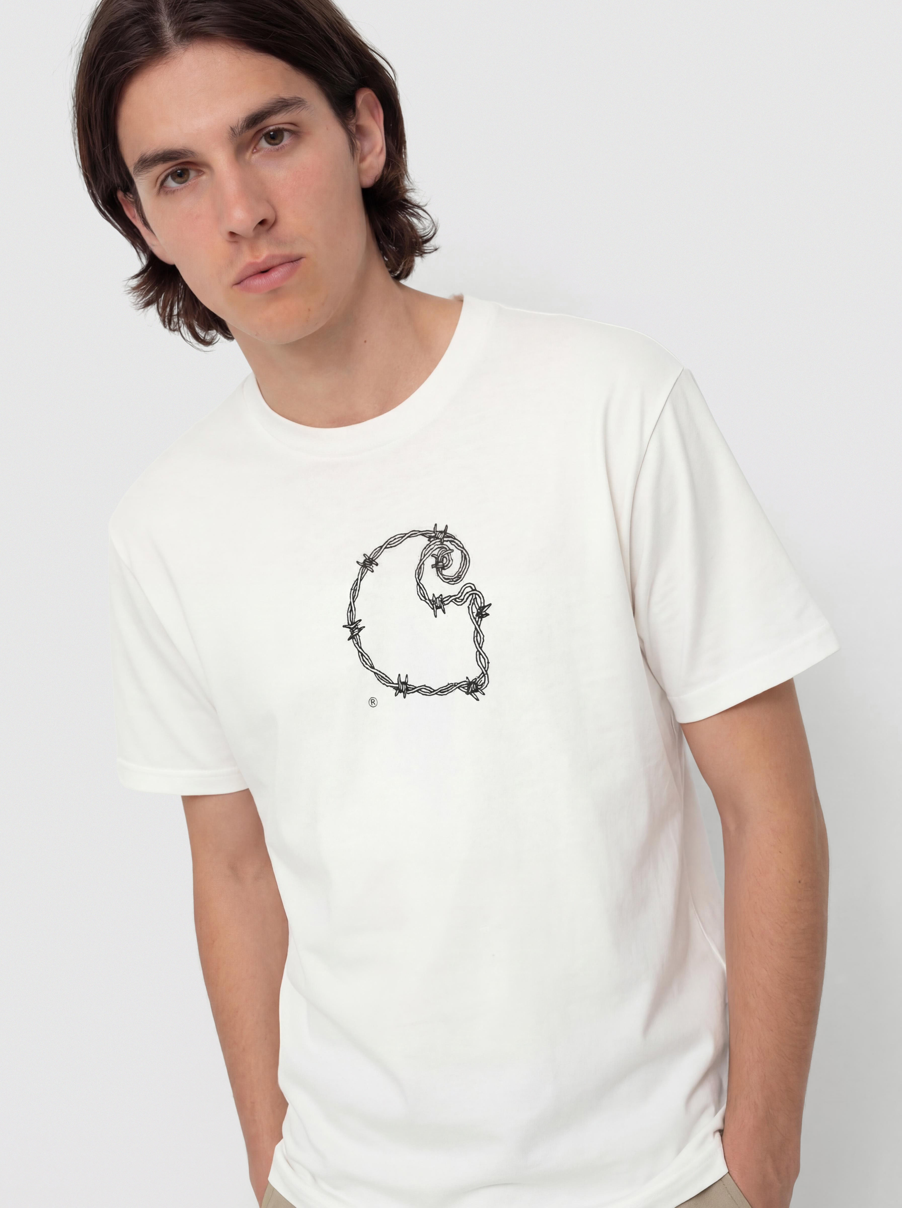 Triu010dko Carhartt WIP Barbwire C (white)