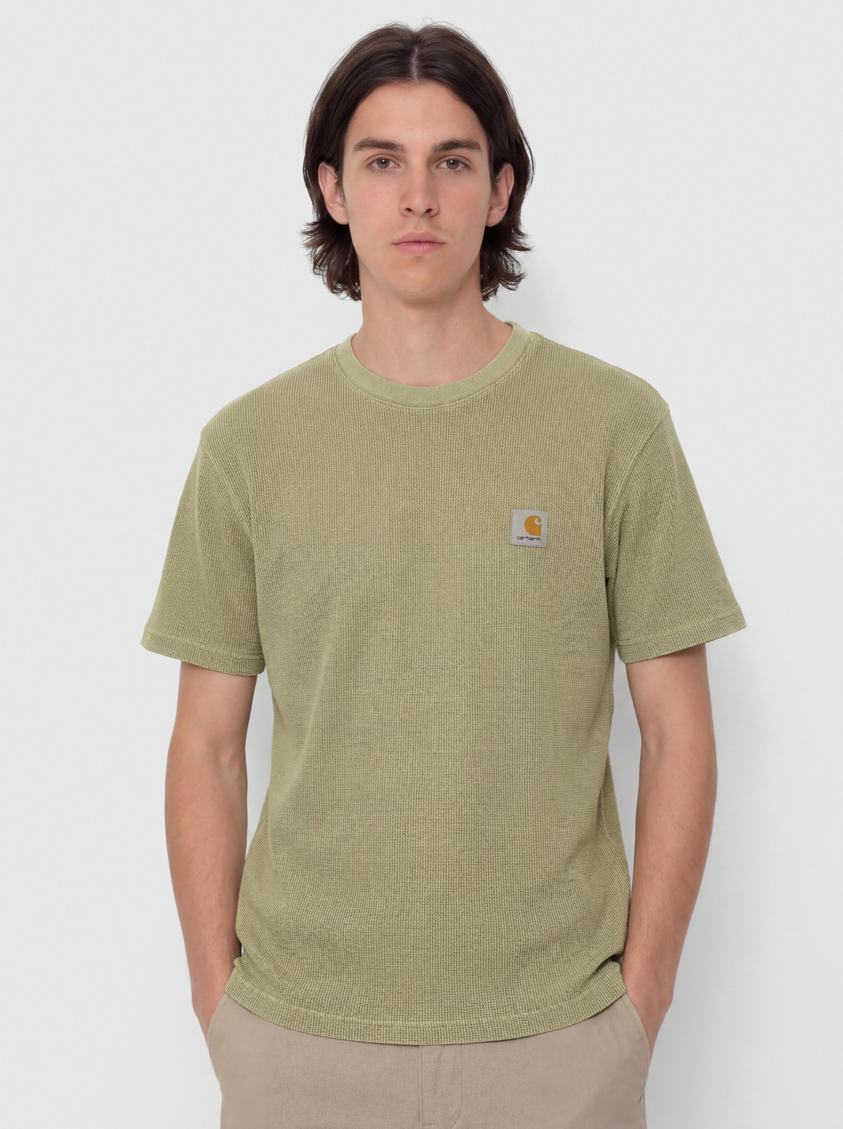Triu010dko Carhartt WIP Nelson Waffle (gentle green)