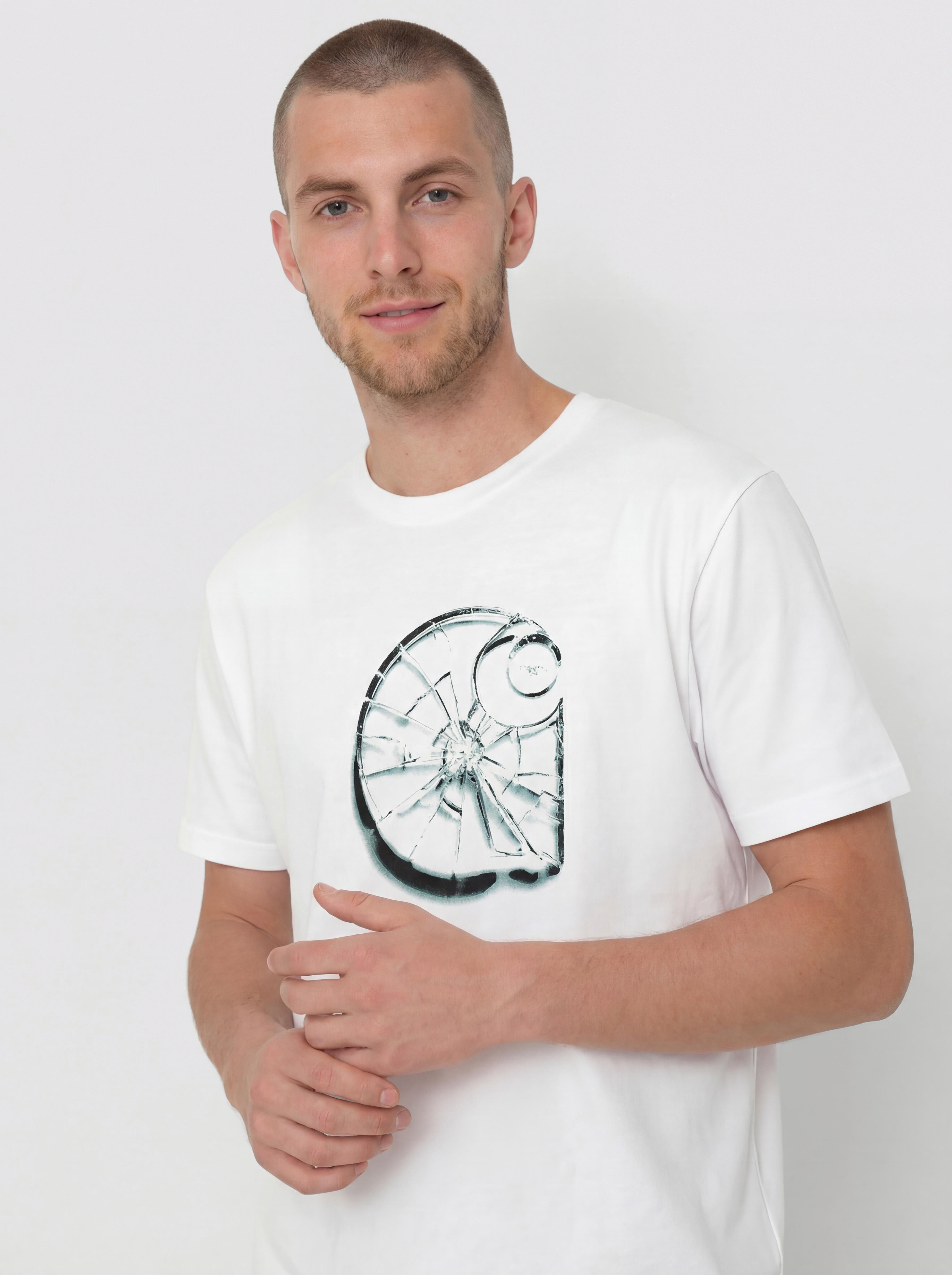 Tričko Carhartt WIP Shattered (white)