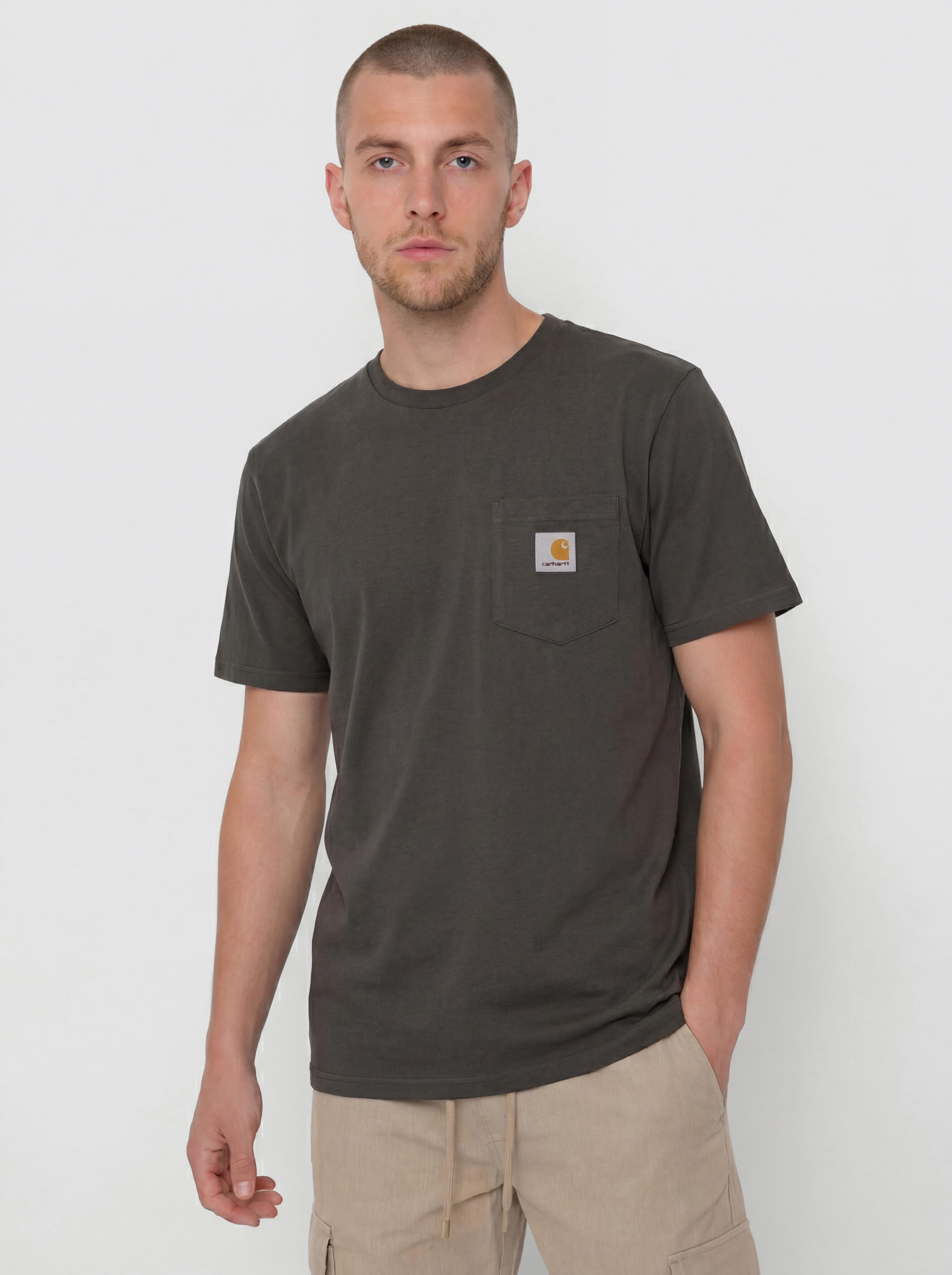 Tričko Carhartt WIP Pocket (oxide green)