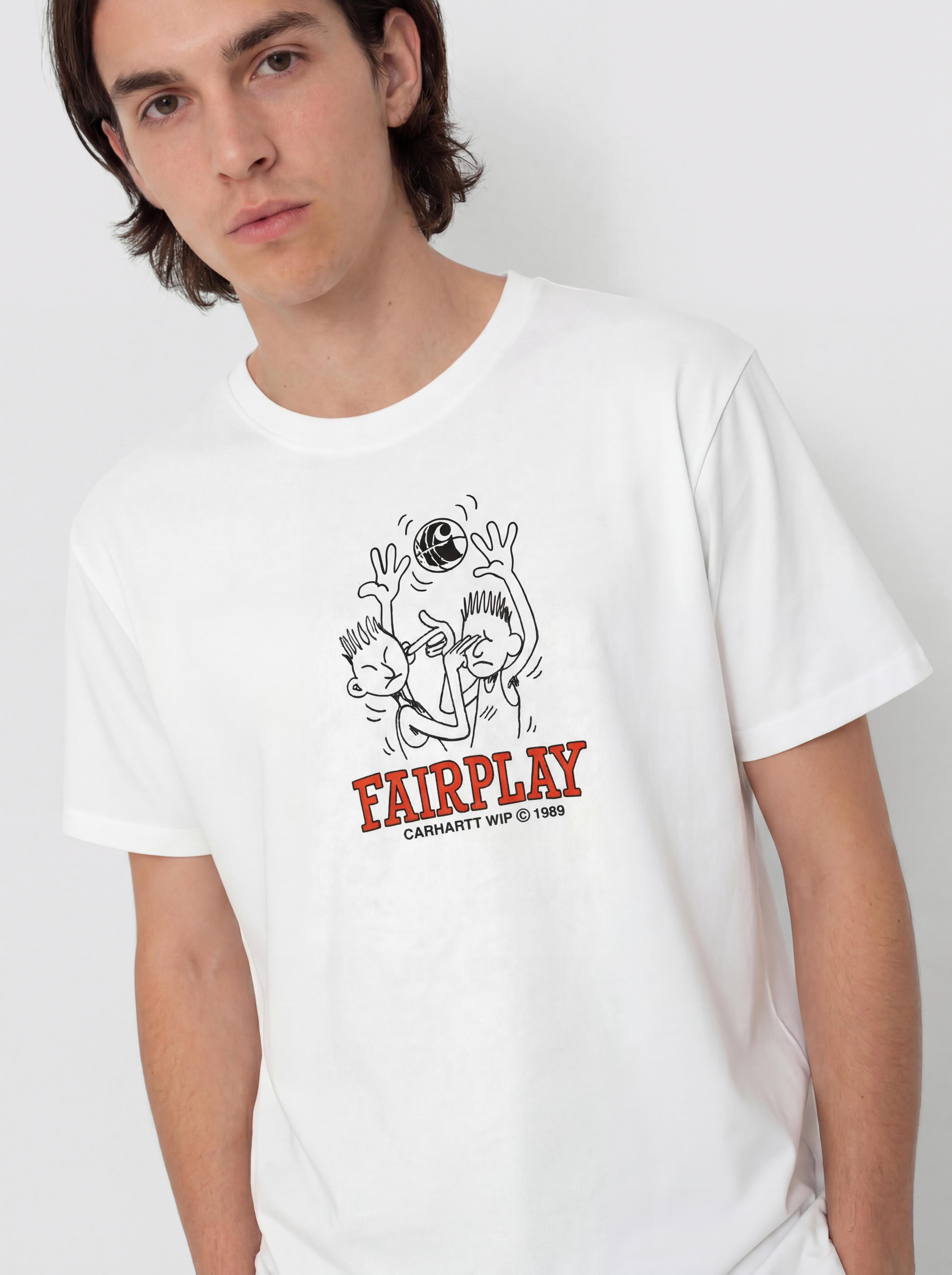 Tričko Carhartt WIP Fairplay (white)