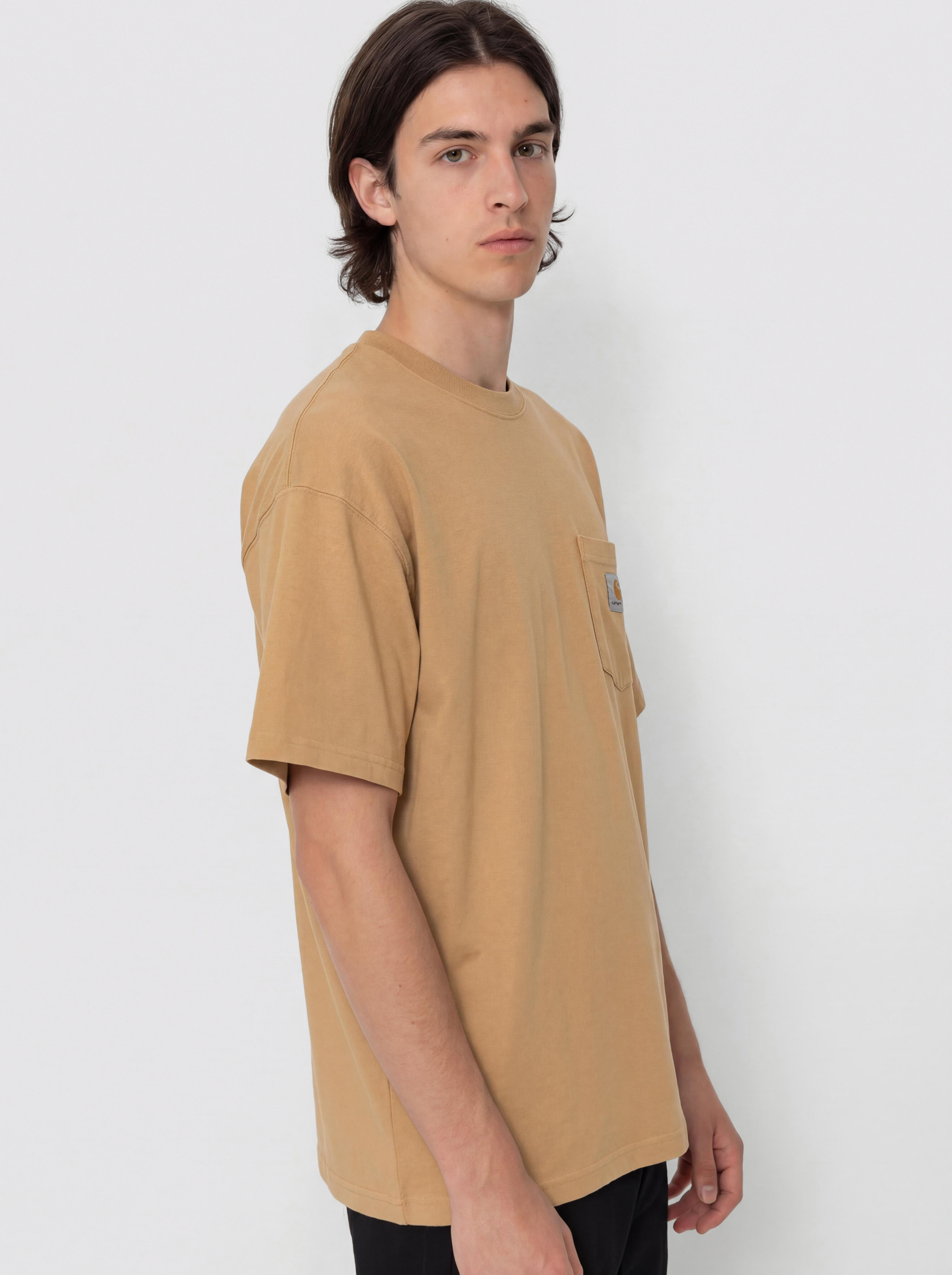 Triu010dko Carhartt WIP Hudson Pocket (dusty h brown/chalk wash)