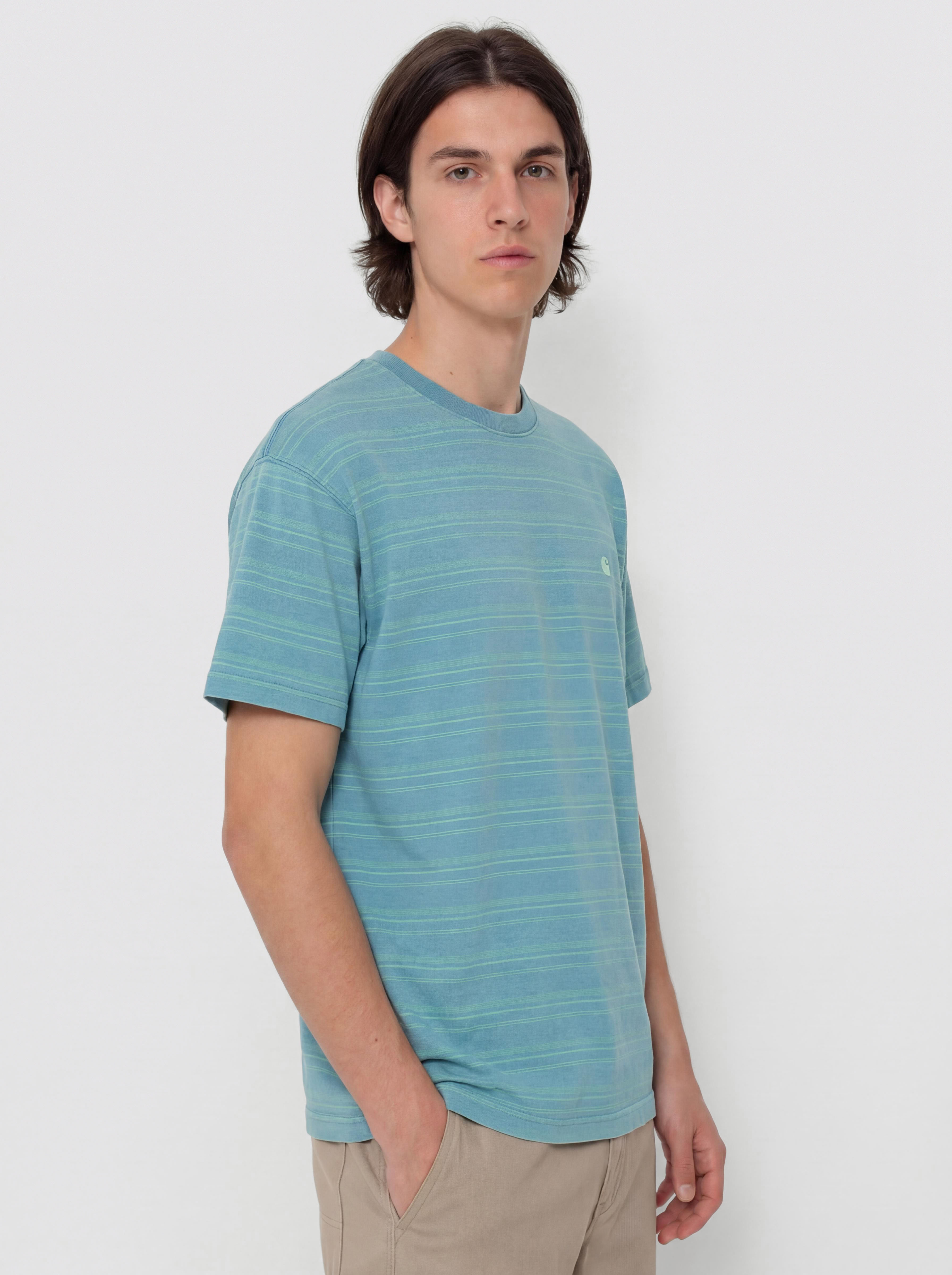 Triu010dko Carhartt WIP Brodine (brodine stripe/saguaro/indigo overdyed)