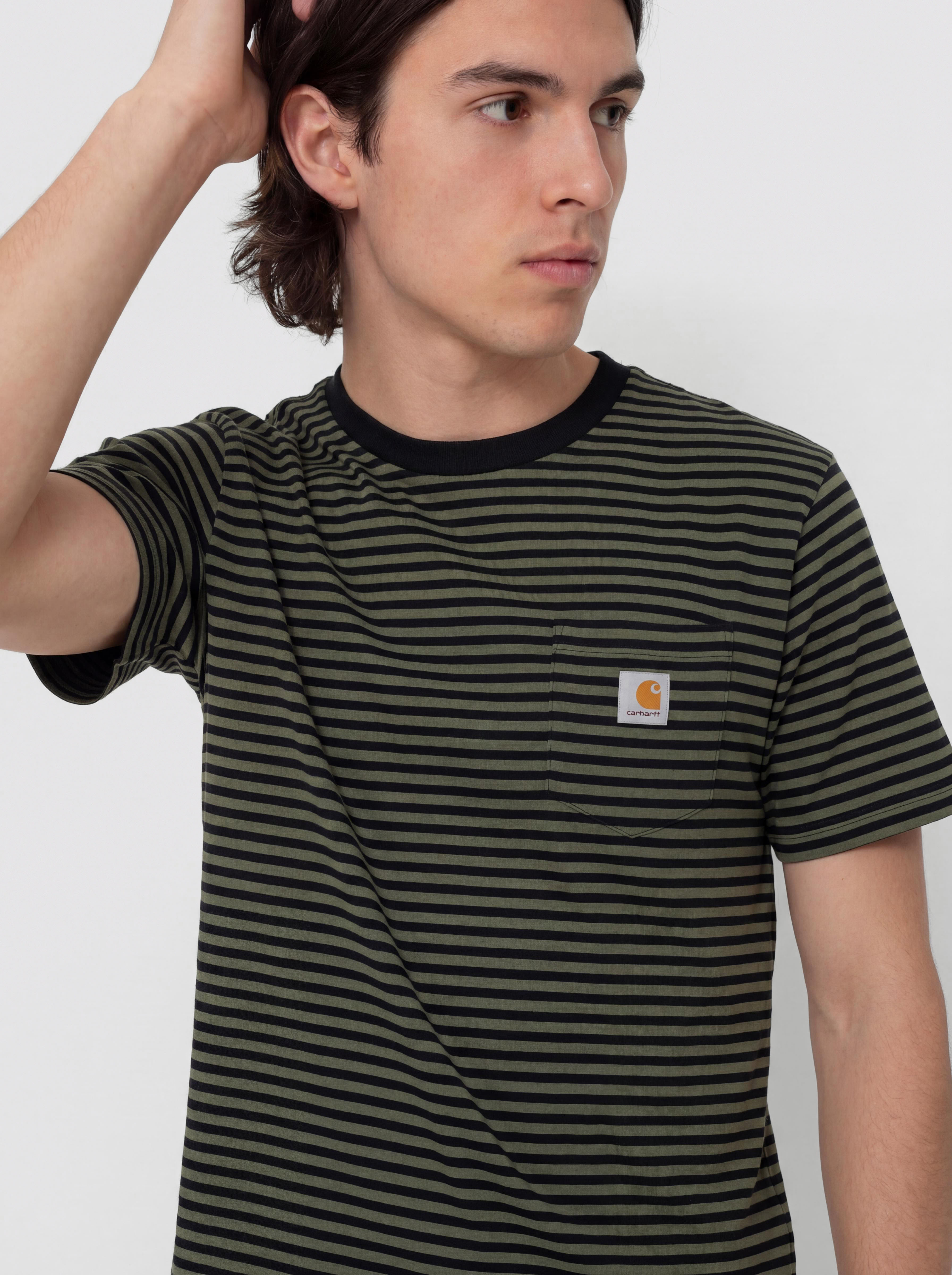 Triu010dko Carhartt WIP Verner Pocket (verner stripe/black/opuntia)