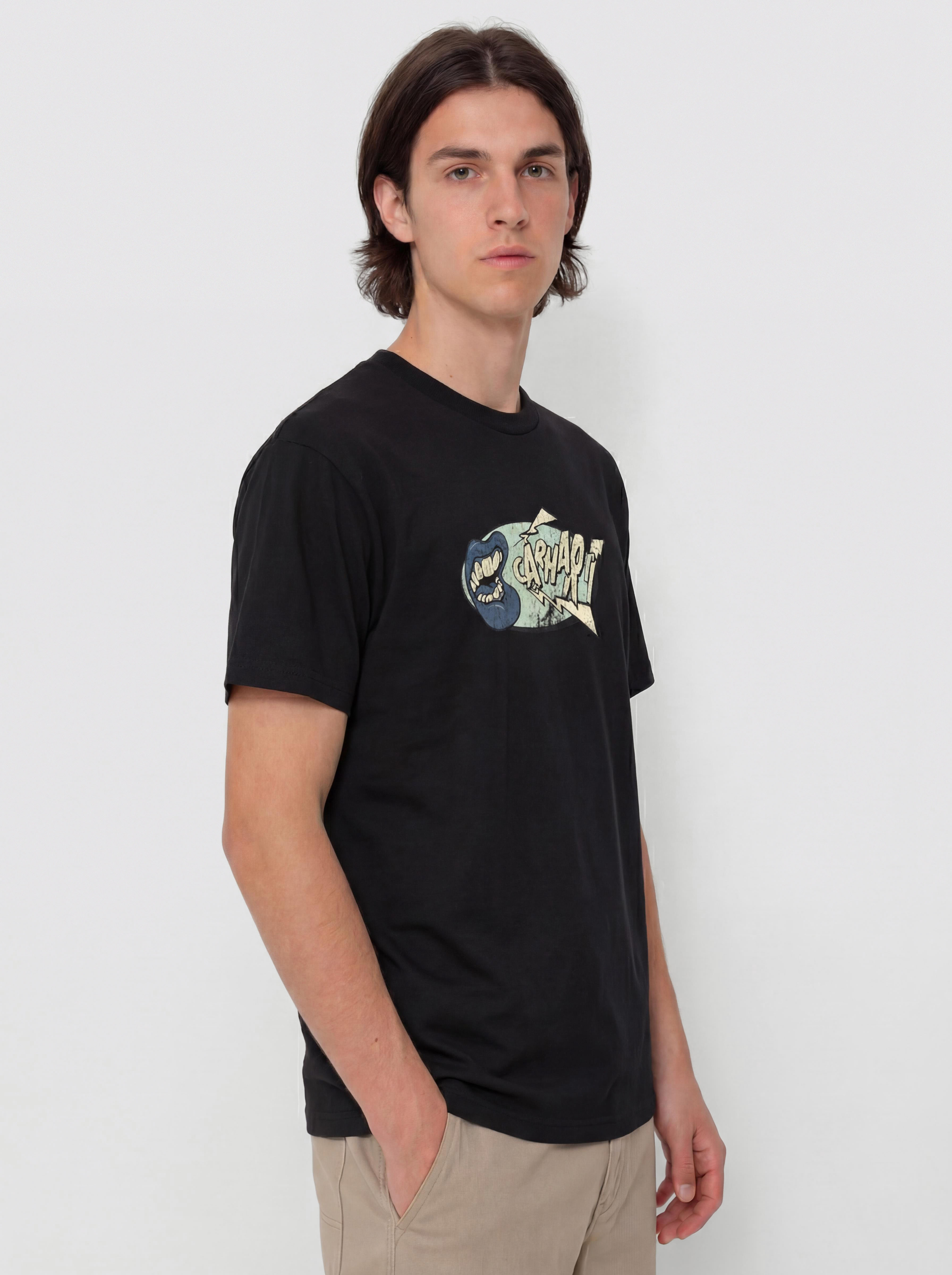 Triu010dko Carhartt WIP Louder (black/heavy enzyme wash)