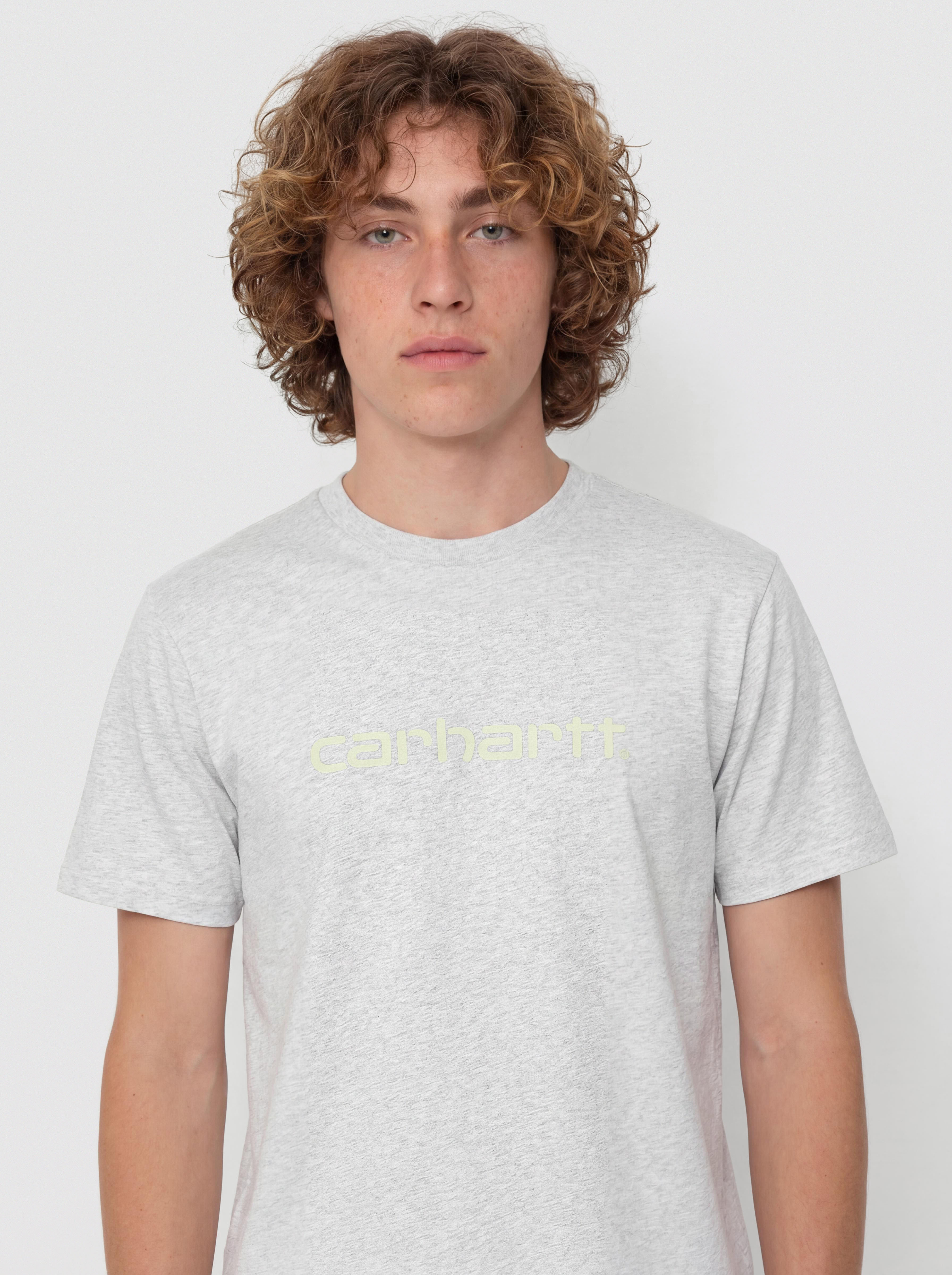 Triu010dko Carhartt WIP Script (ash heather/air green)