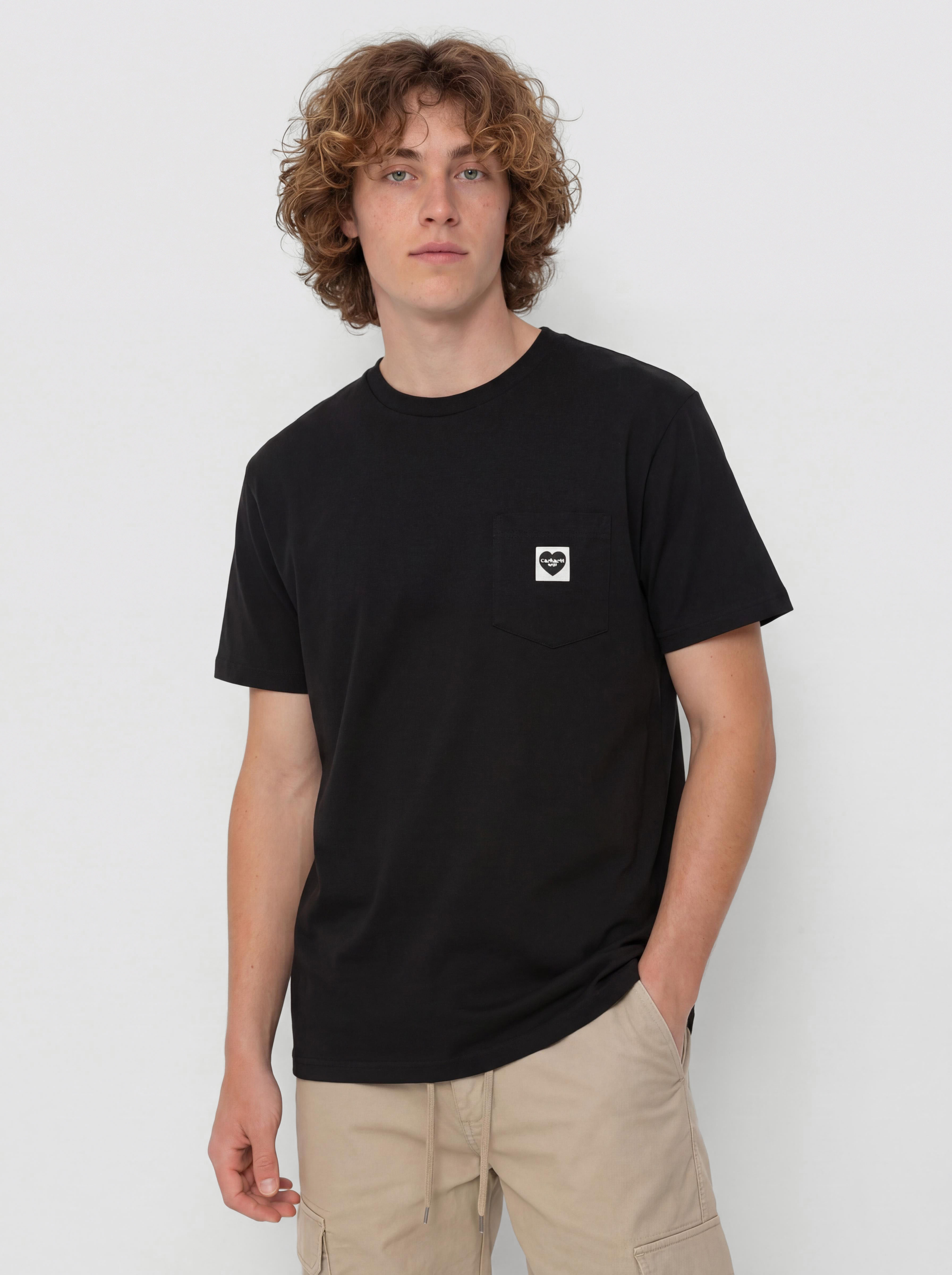 Triu010dko Carhartt WIP Pocket Heart (black/black)
