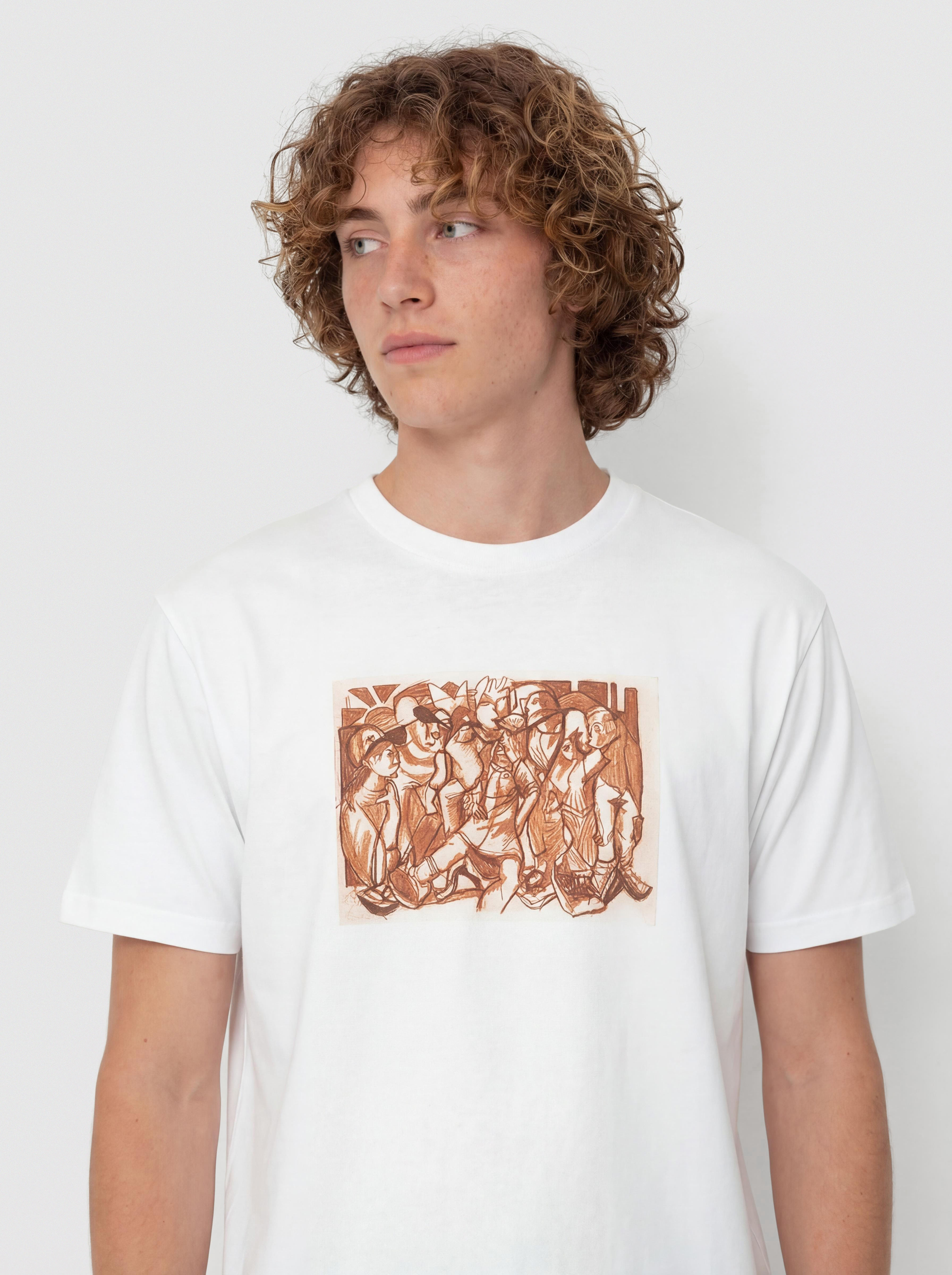 Tričko Carhartt WIP Cai Arfon Bellis (white)