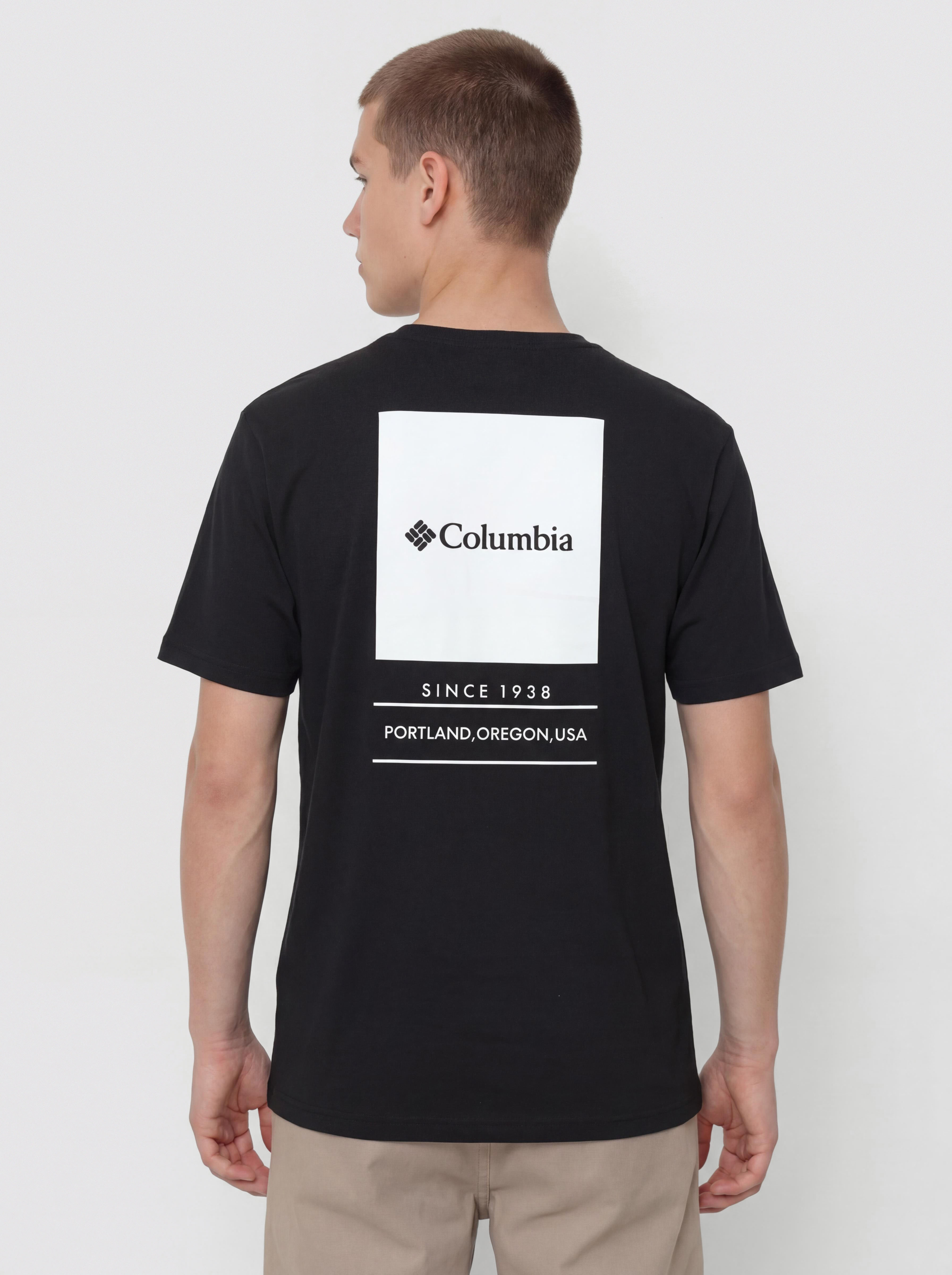 Tričko Columbia Barton Springs (black)