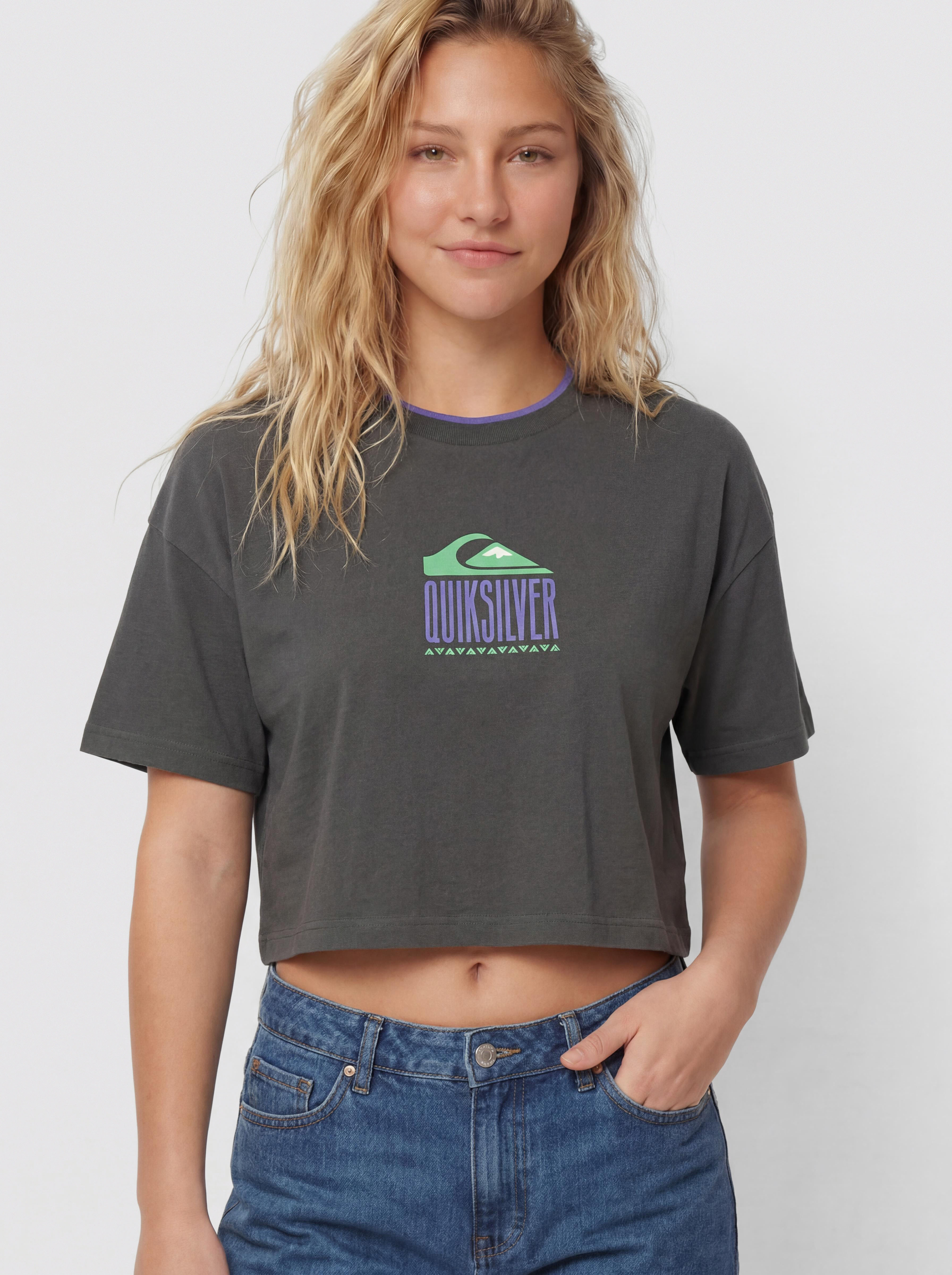 Tričko Quiksilver Maxi Crop Wmn