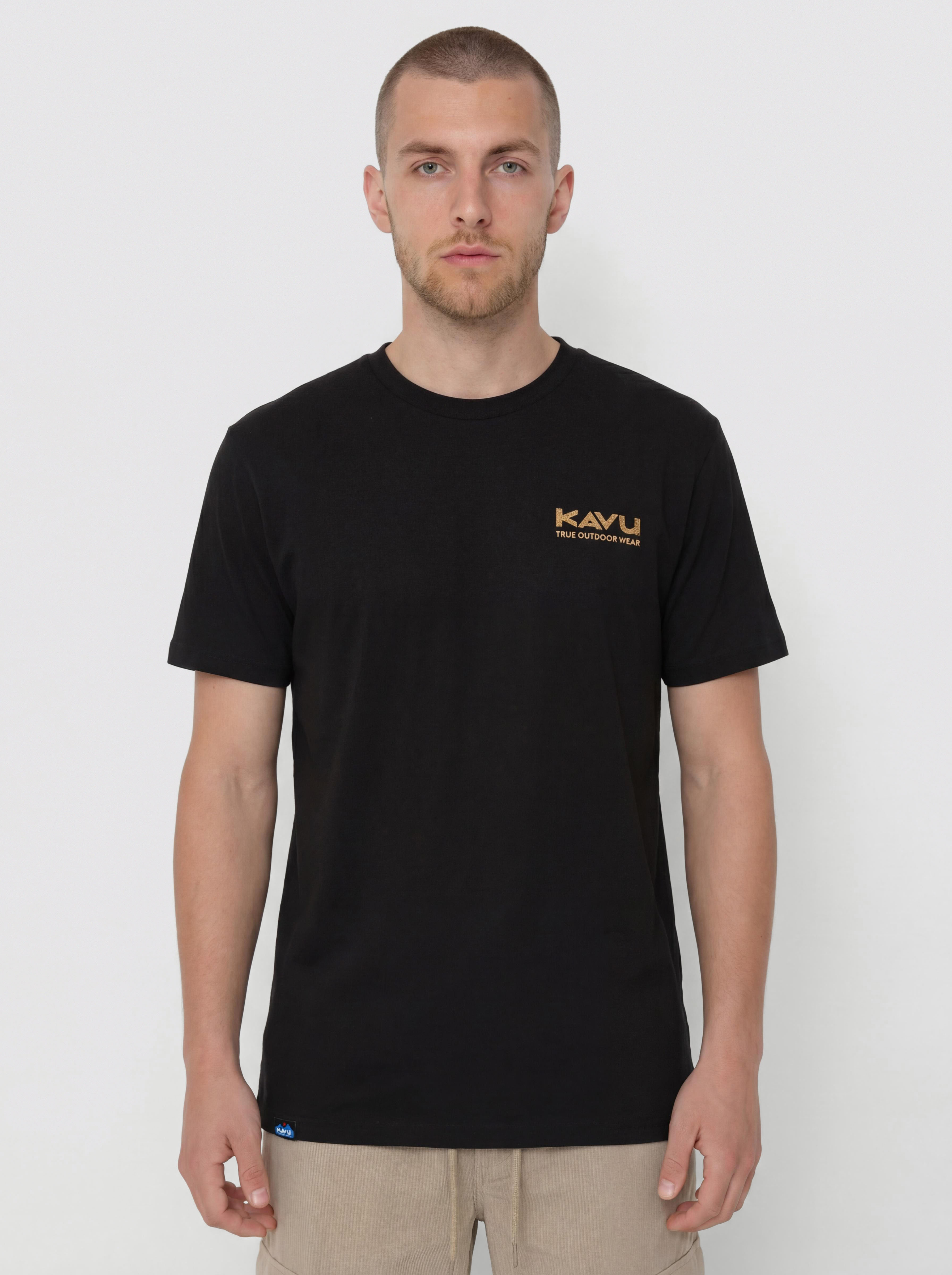 Tričko Kavu KAVU Range (black)