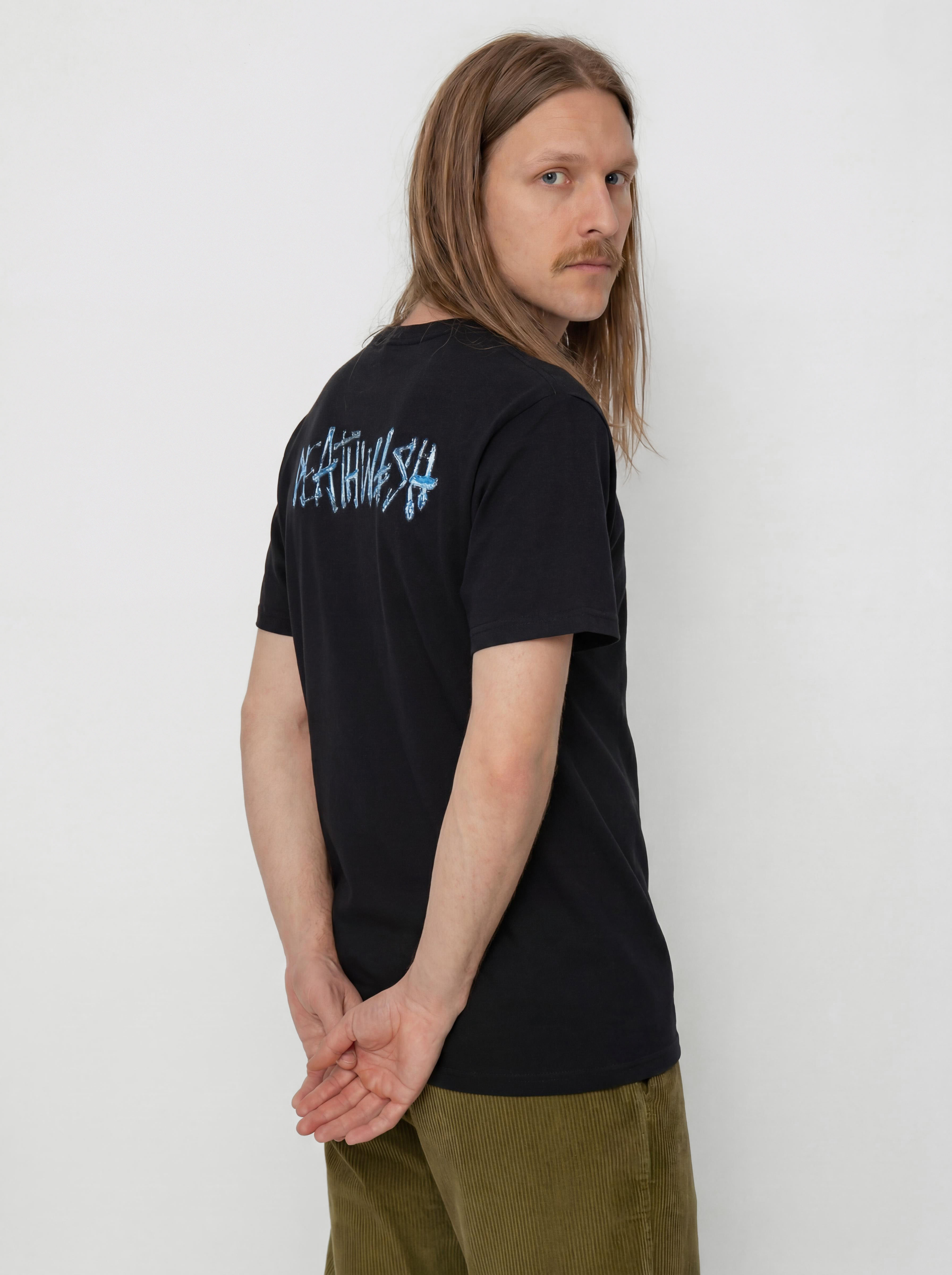 Tričko Deathwish Chrome Pocket (black)