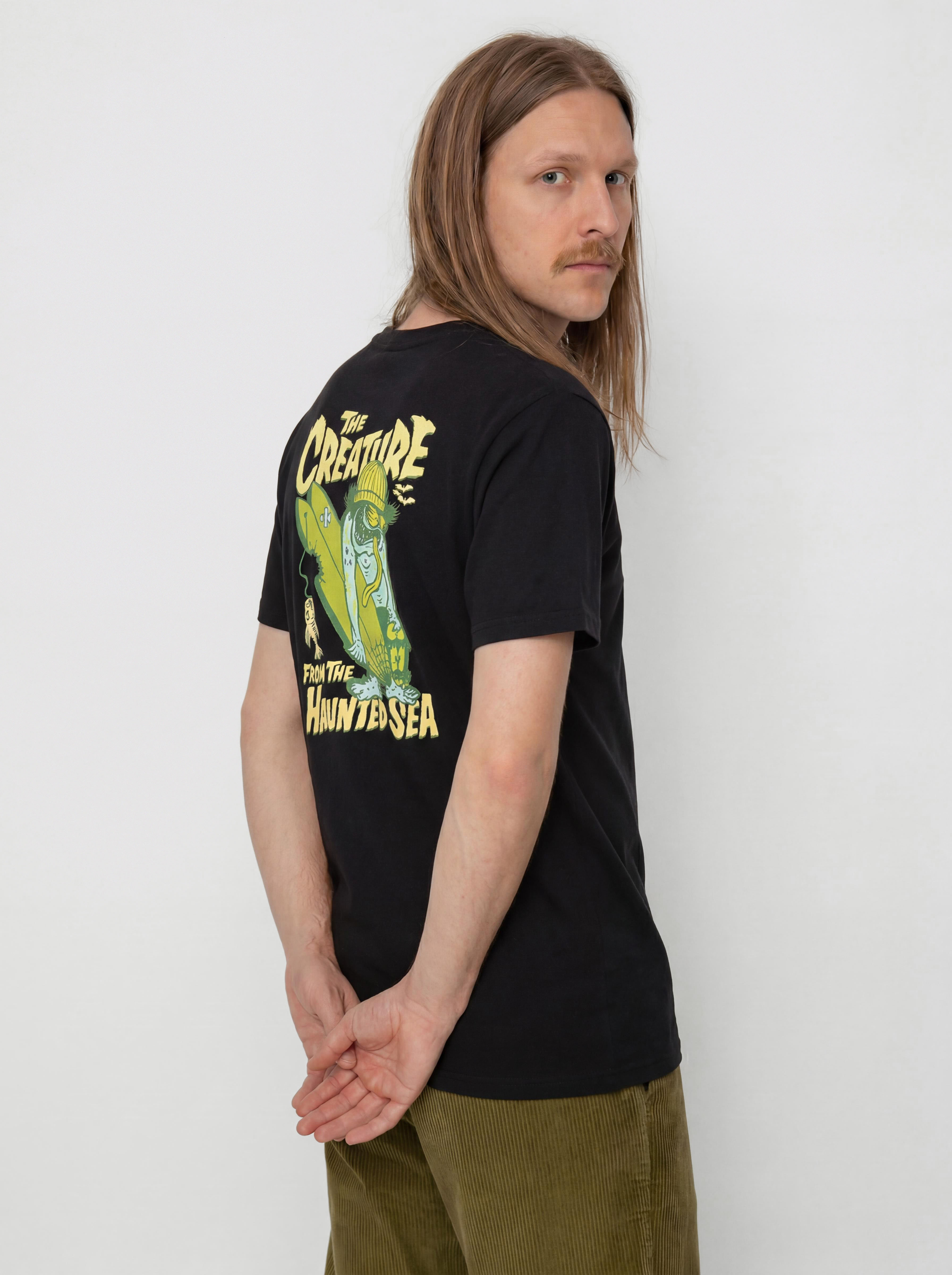 Tričko Creature Haunted Sea (black)