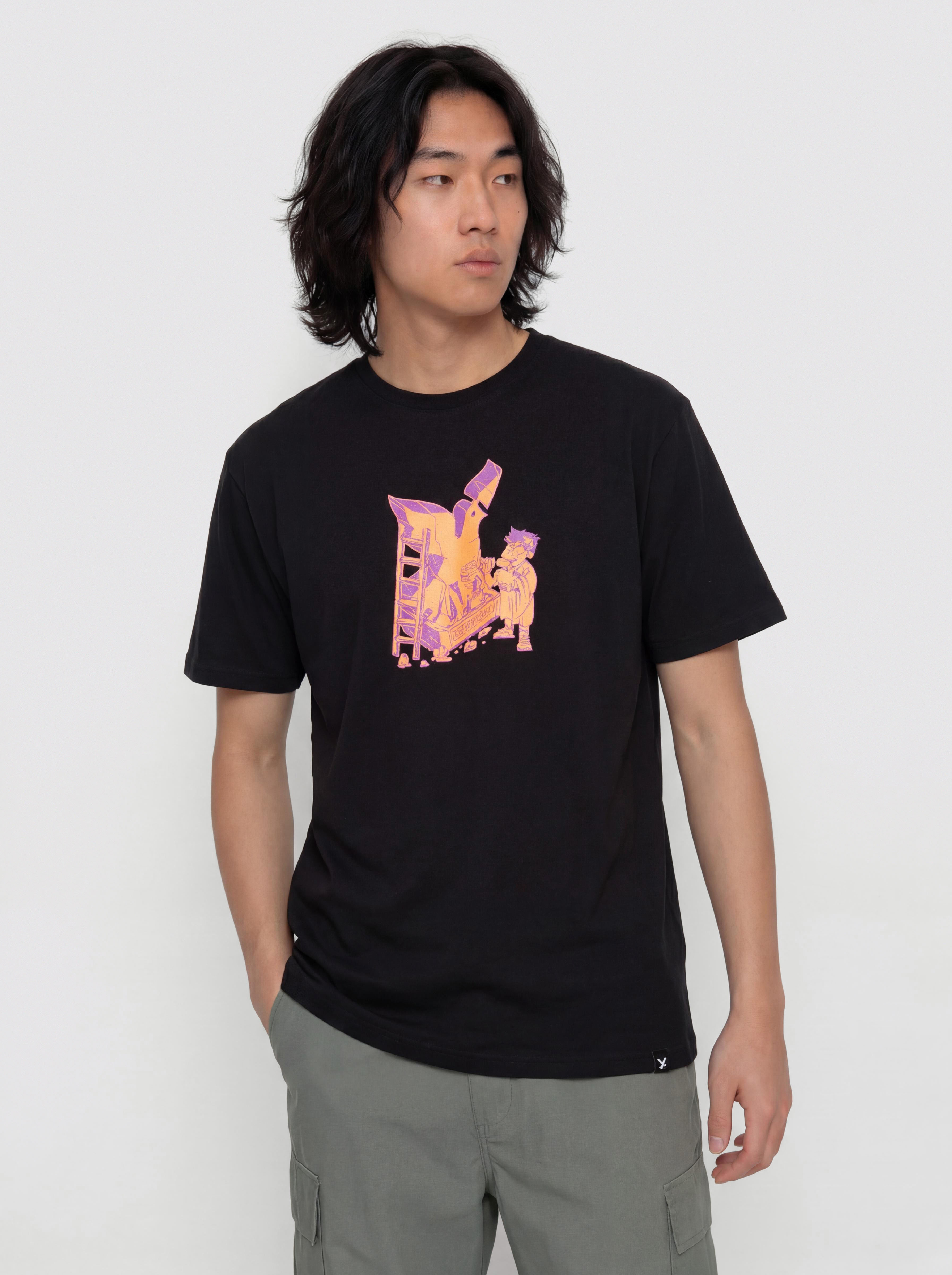 Tričko Nervous Michael (black)