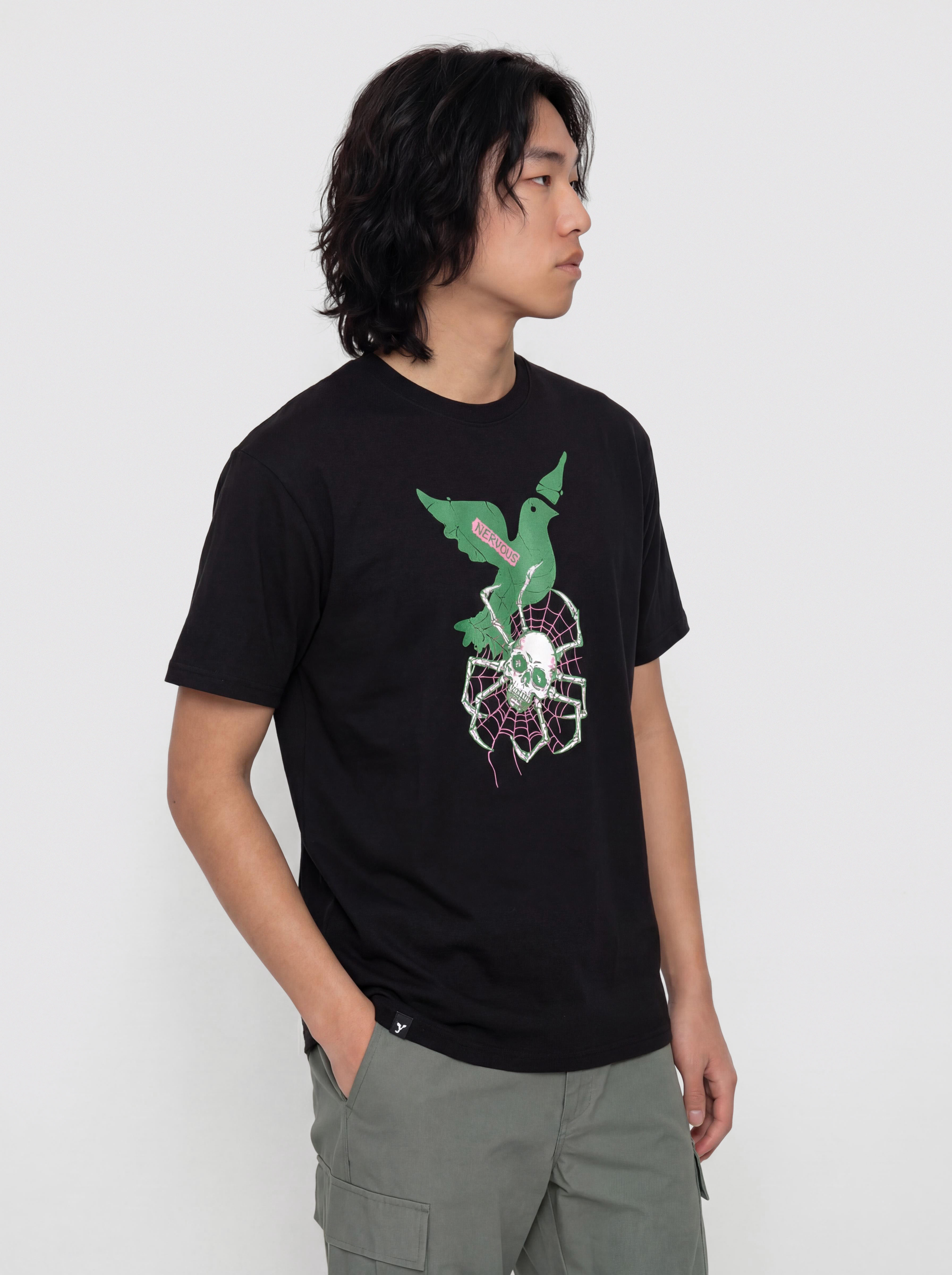 Tričko Nervous Scary (black)