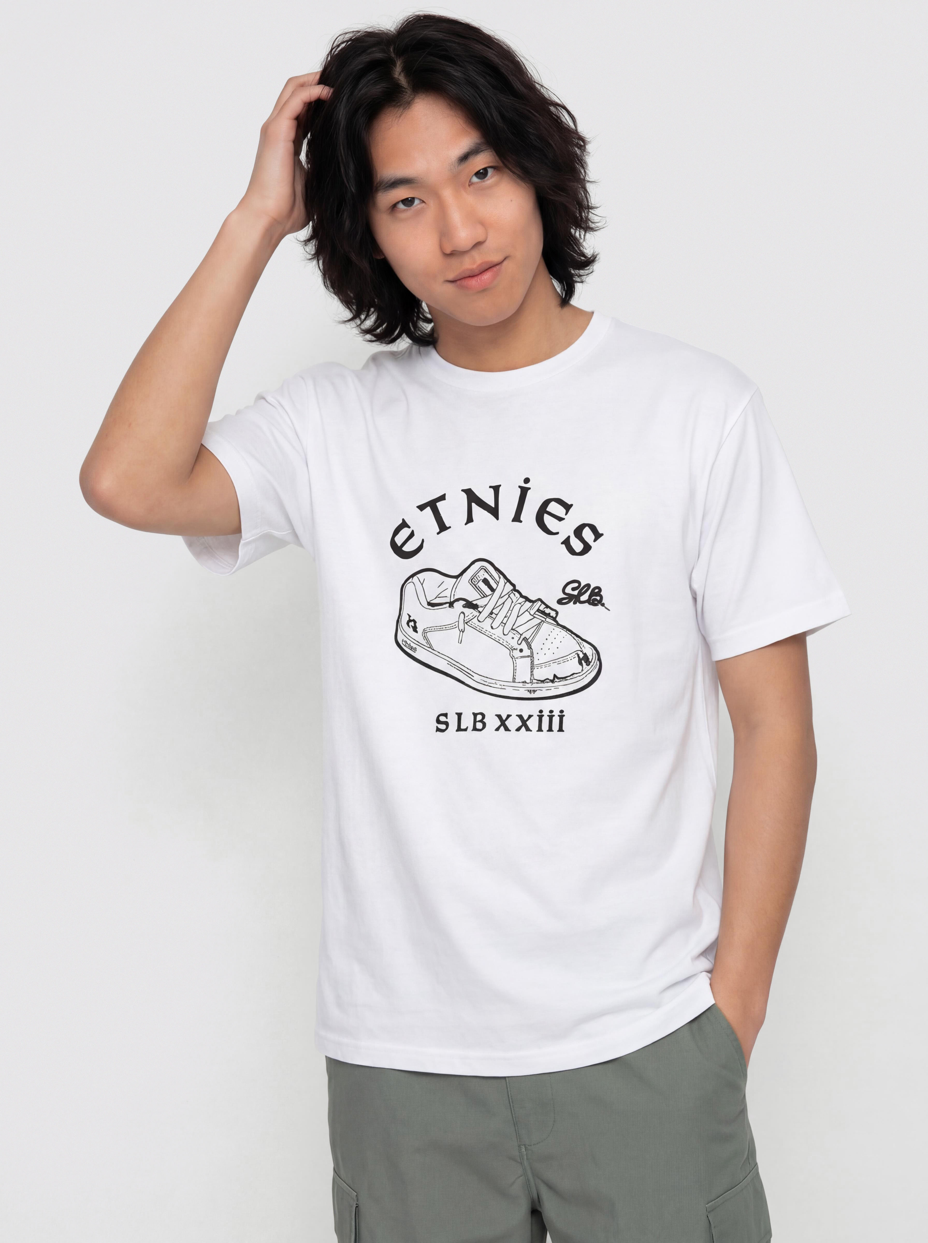Tričko Etnies Slb X Etnies (white/white)