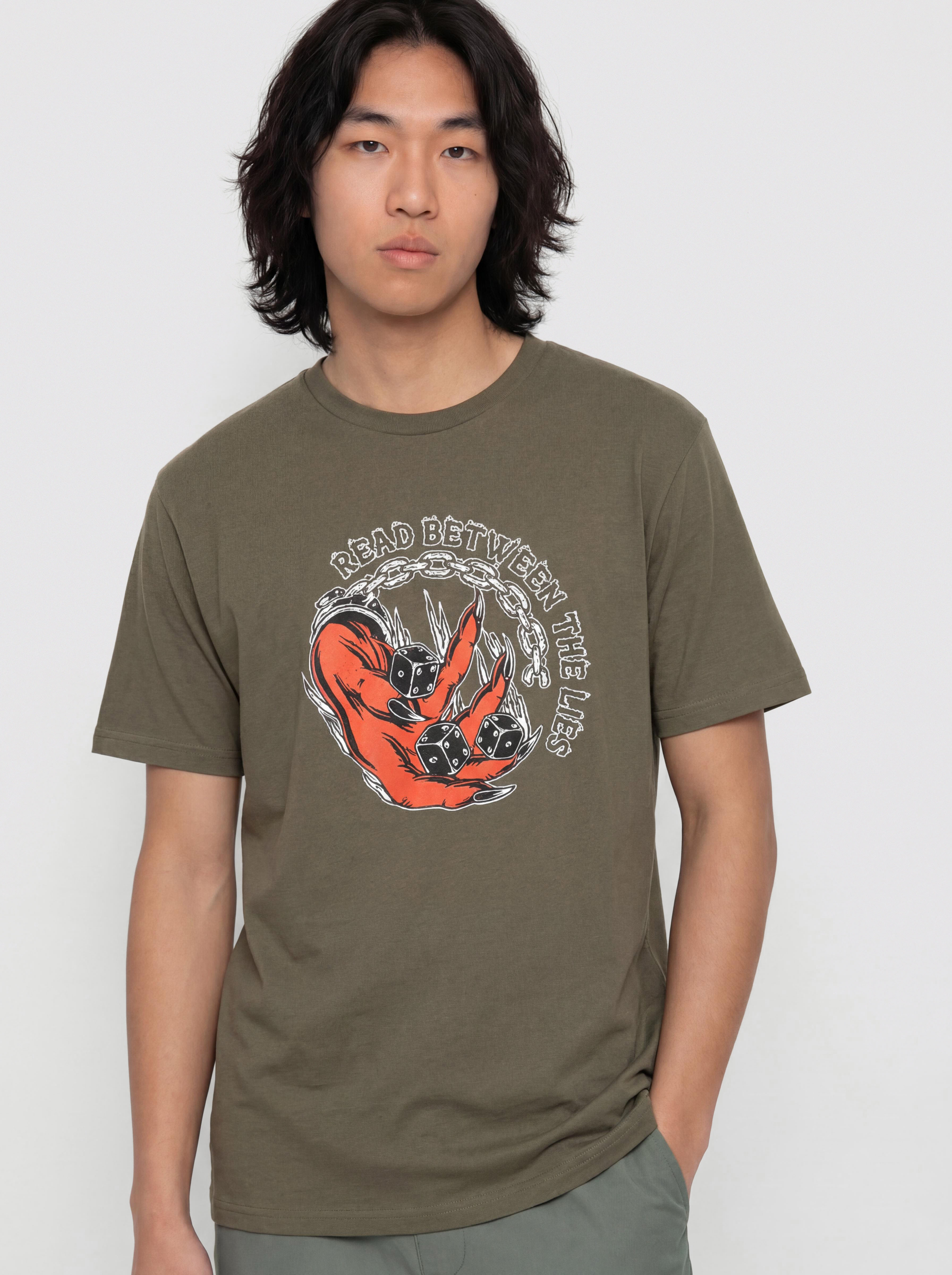 Tričko Circa Doom (khaki)