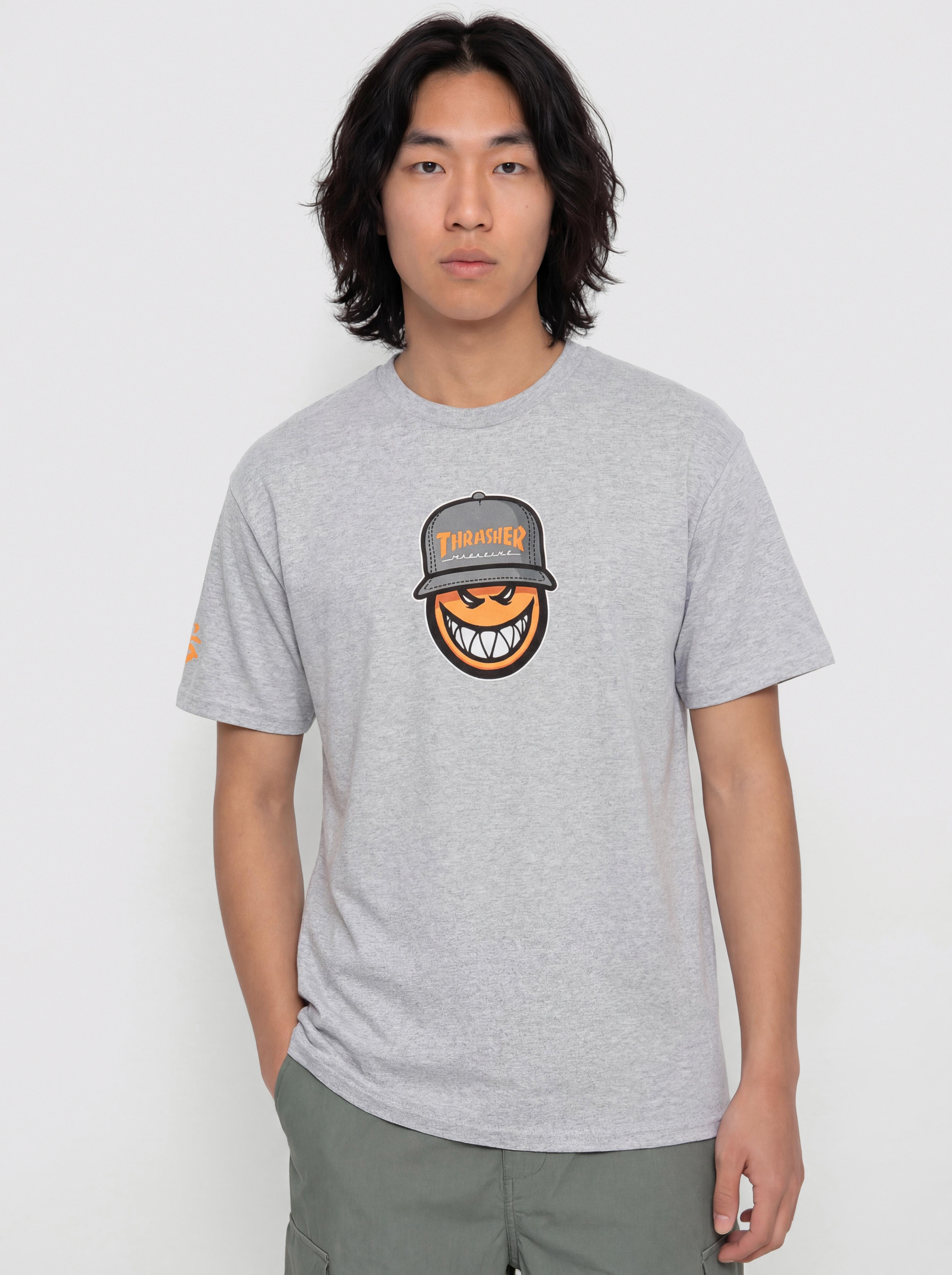 Tričko Thrasher x Spitfire Sf Loc (sport grey)