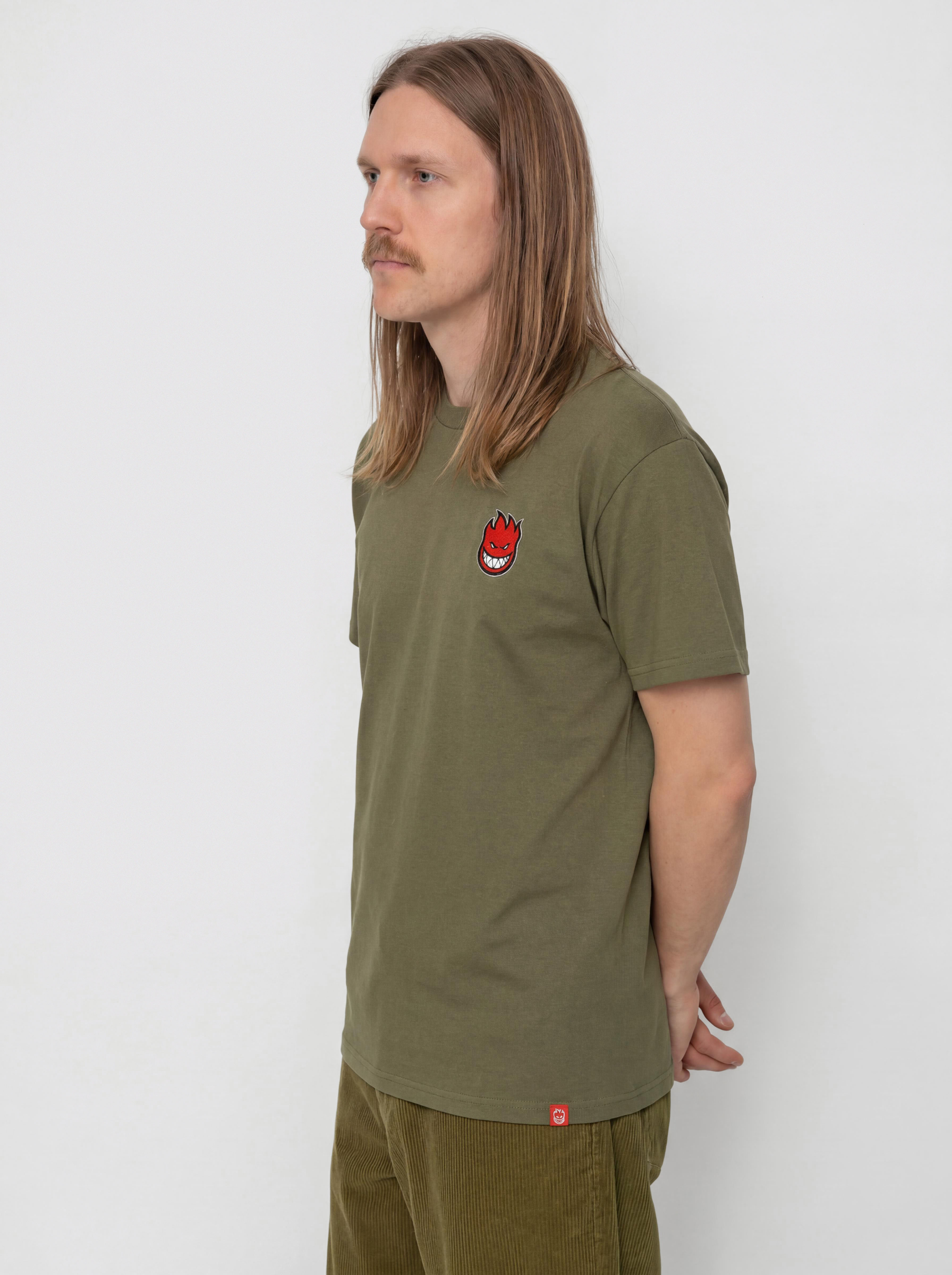 Triu010dko Spitfire Lil Bighead Fill (military green w/red black&white print)