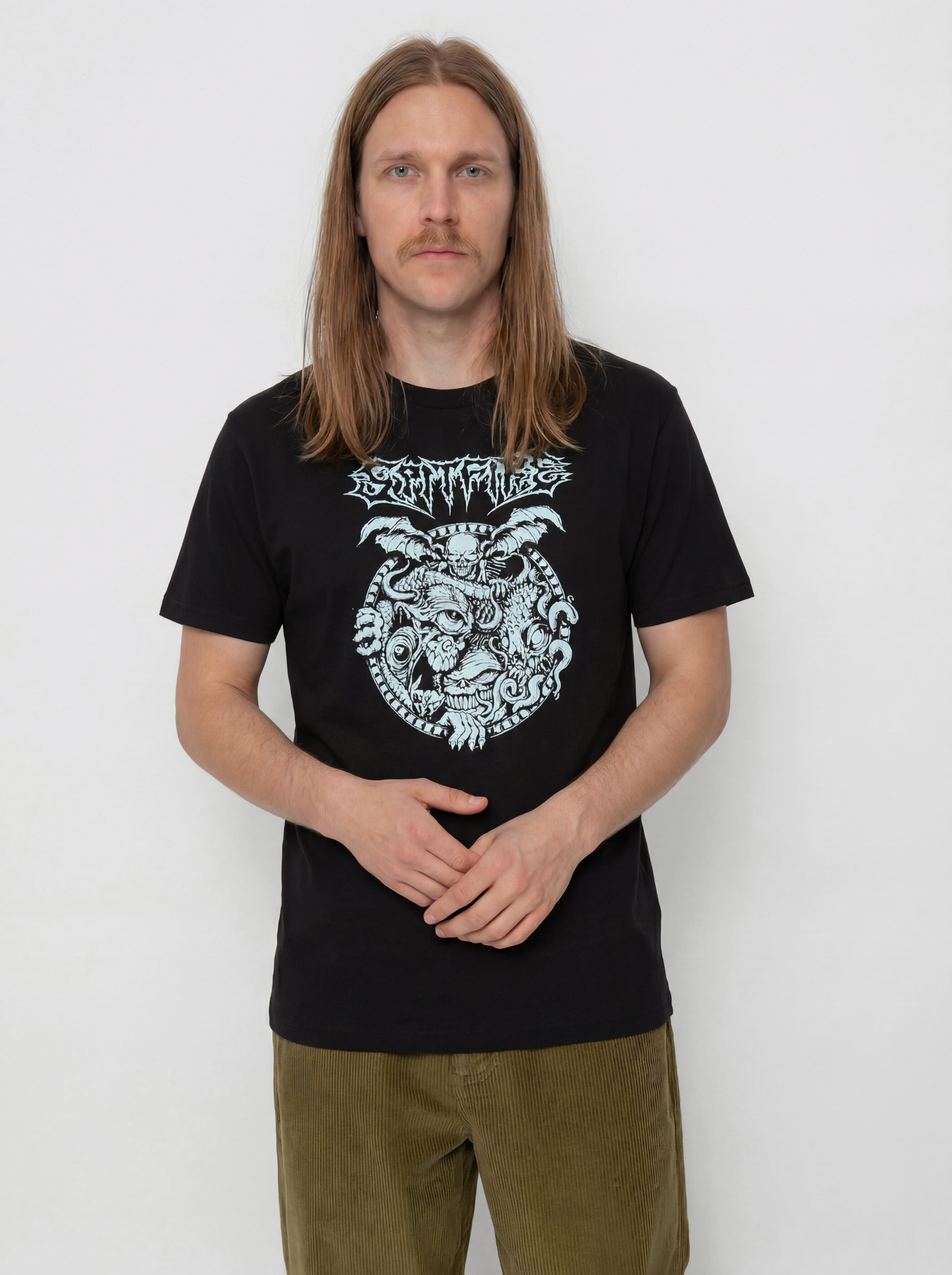 Tričko Spitfire Demon Gate Glow (black)