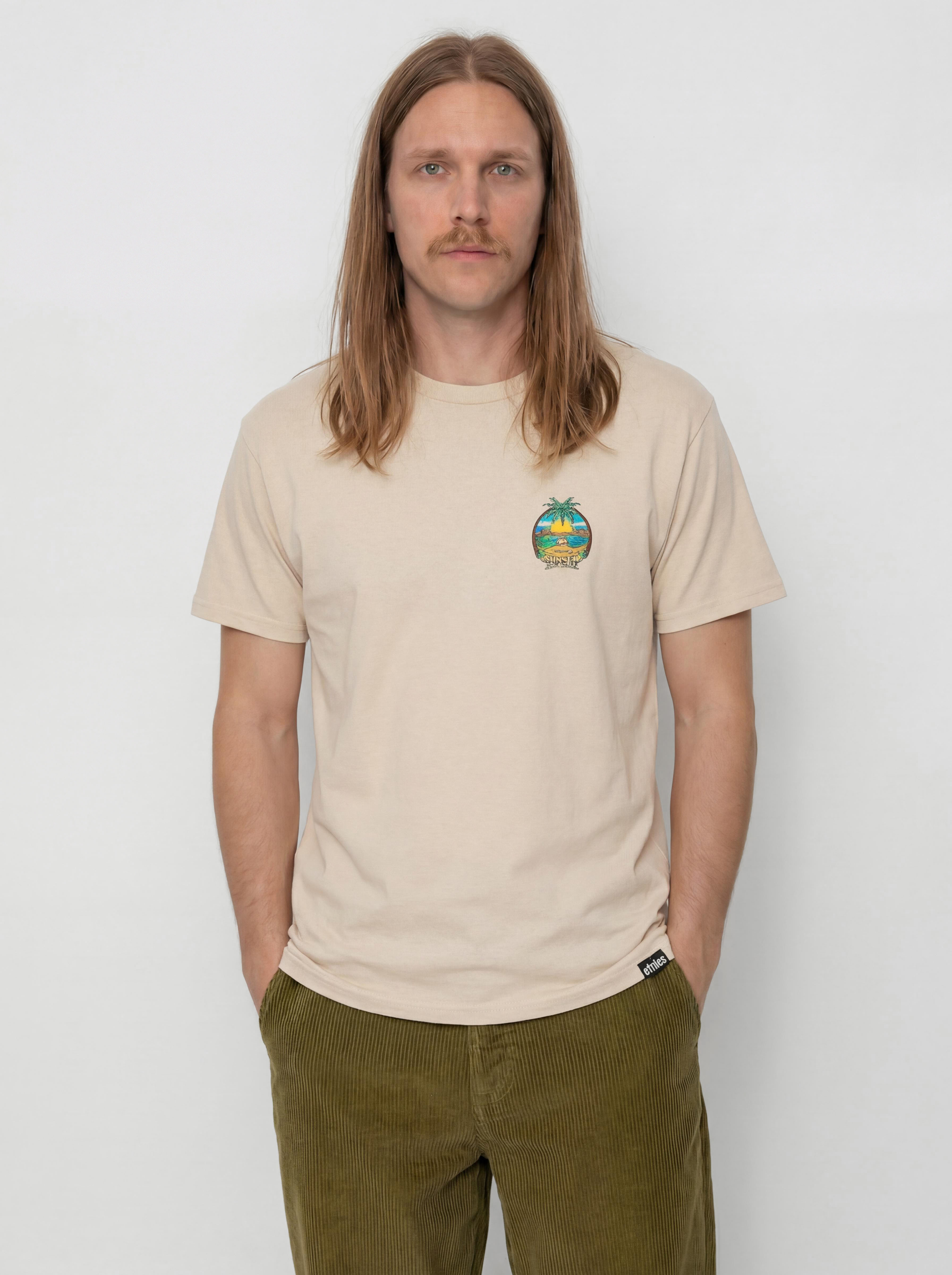 Tričko Etnies Camp Vibes (khaki)