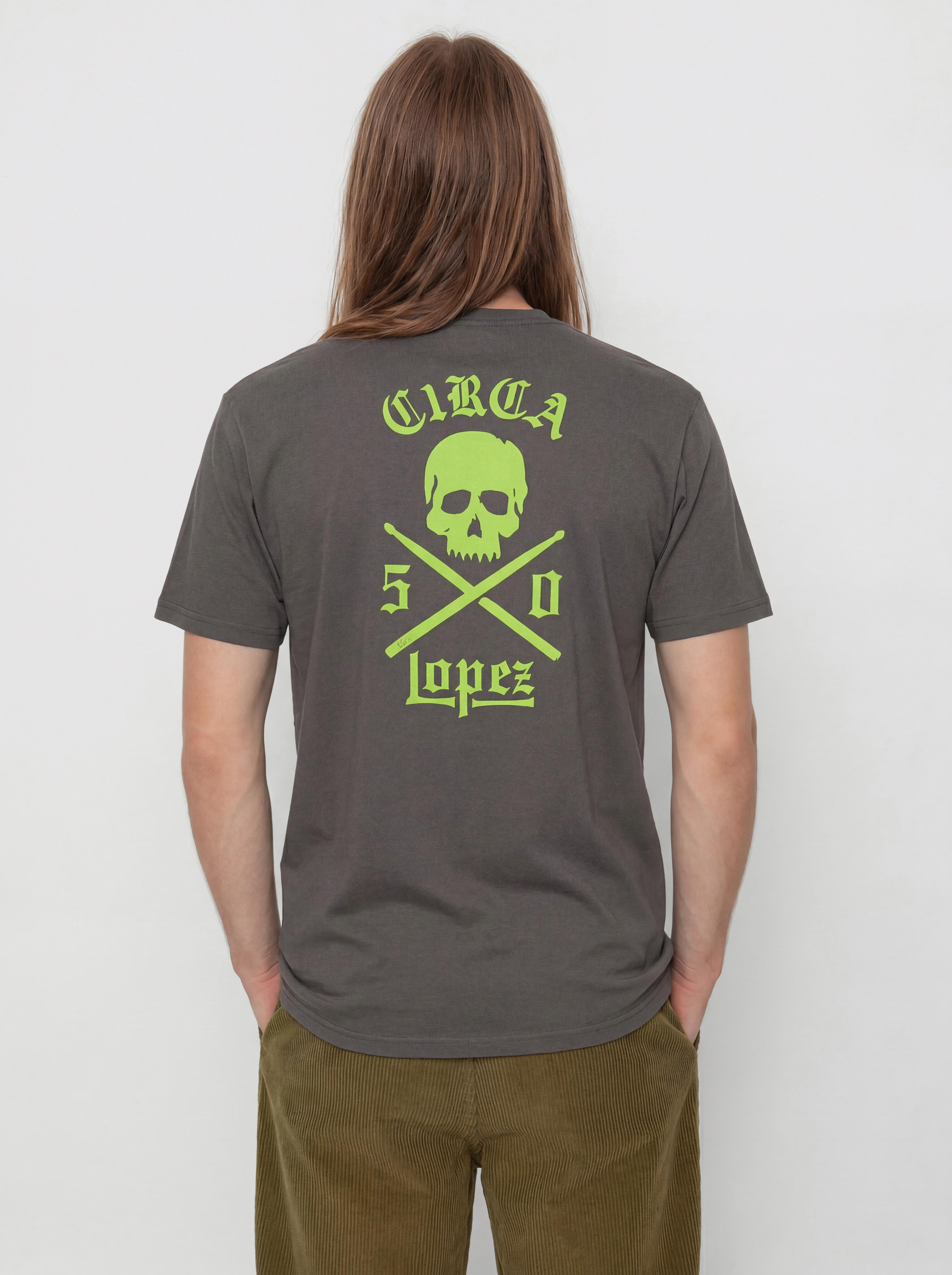 Tričko Circa Lopez 50 (anthracite/green)