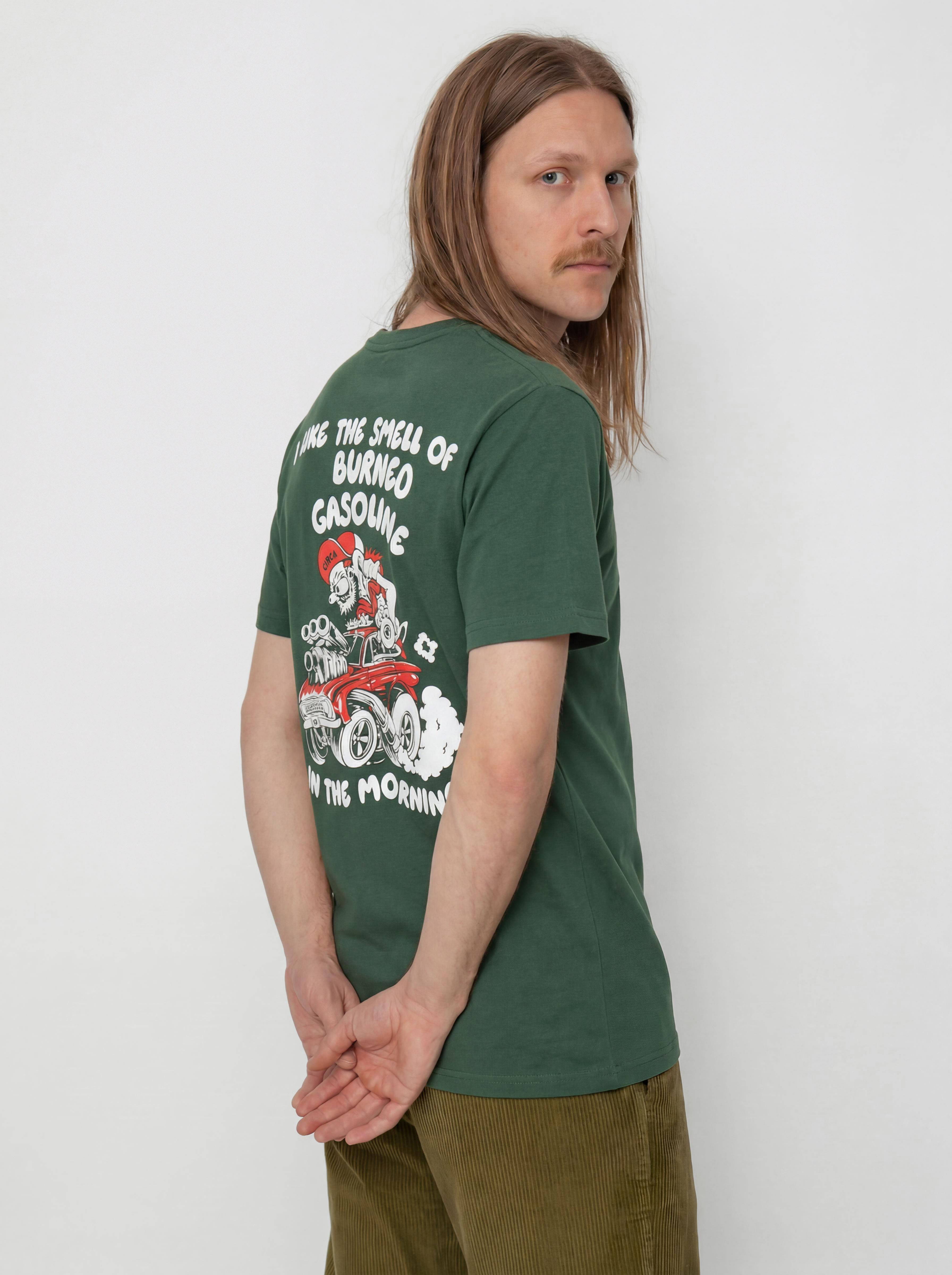 Tričko Circa Gasoline (bottle green)