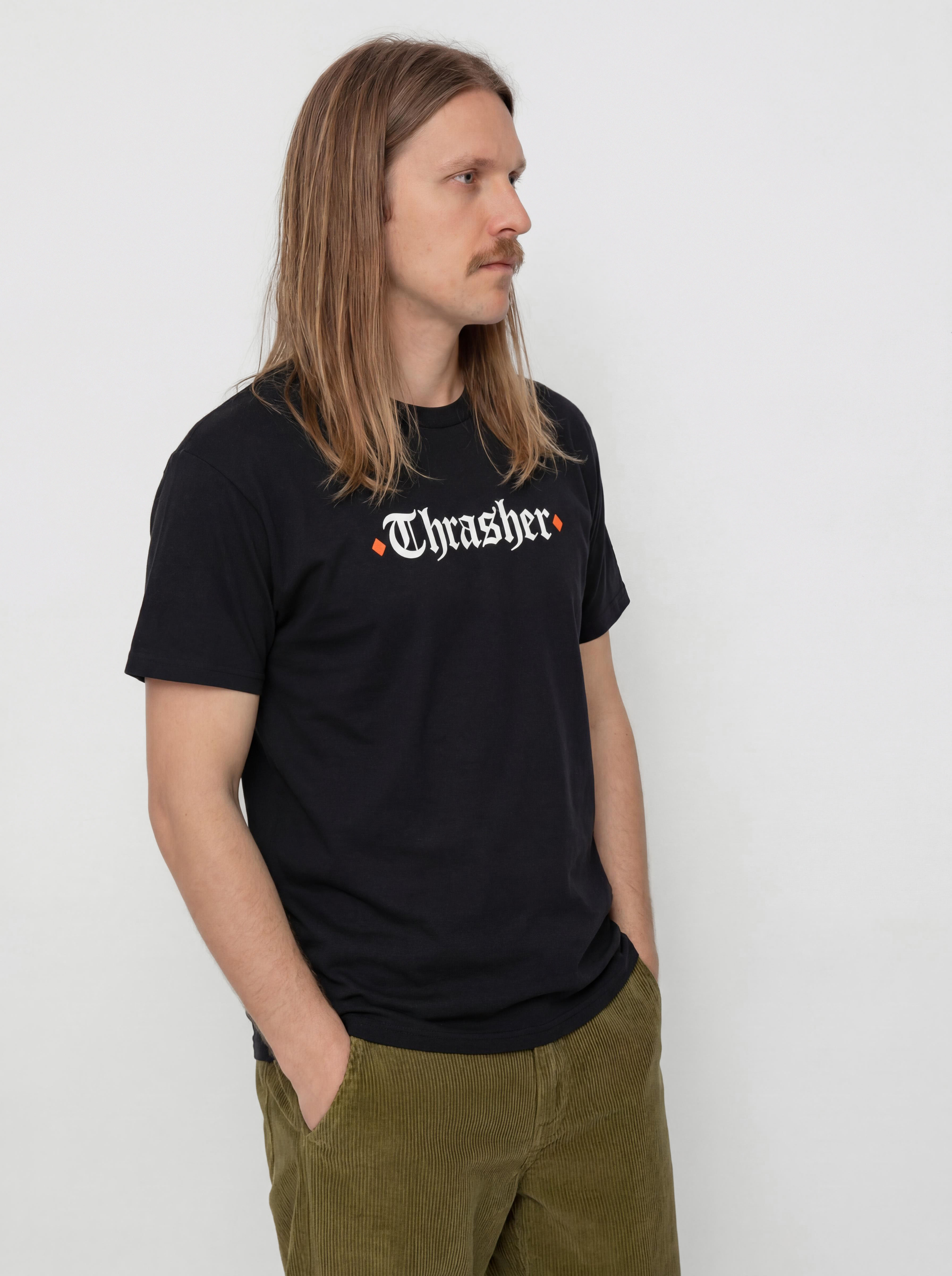 Tričko Thrasher x Spitfire The End Oath (black)