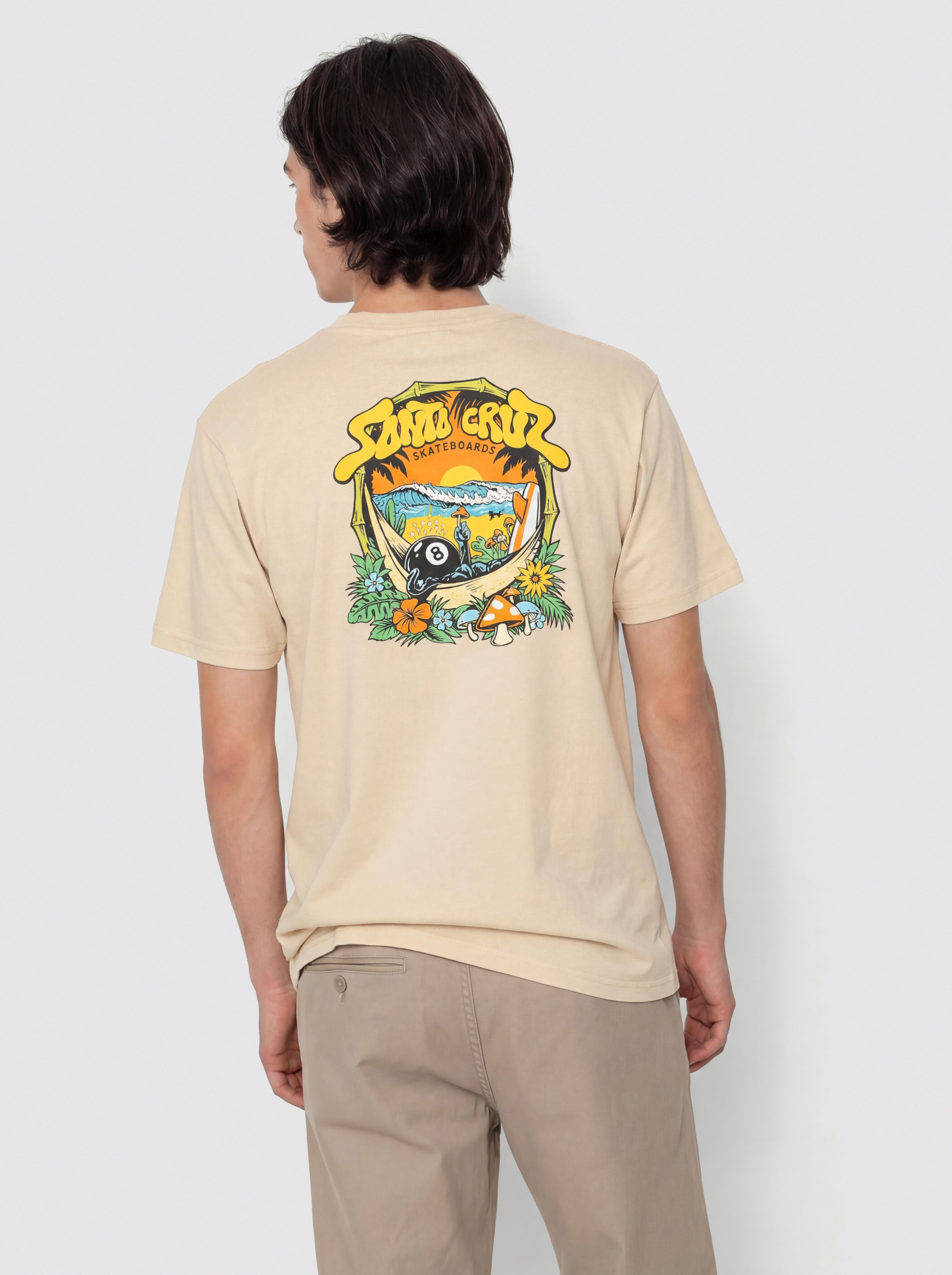 Tričko Santa Cruz Winkowski 8Baller Trip (blond wood)