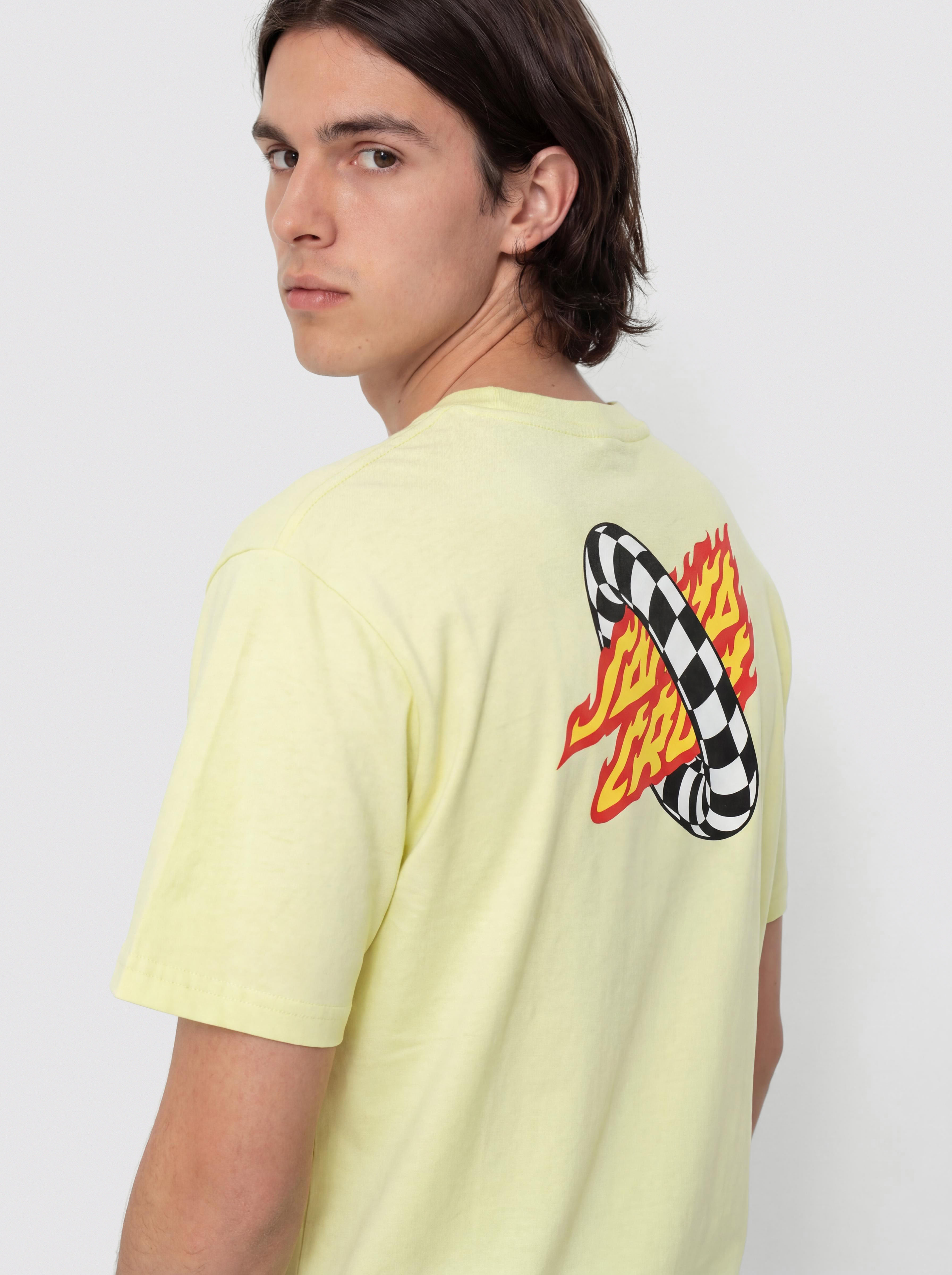 Tričko Santa Cruz Goal Flame (matcha)