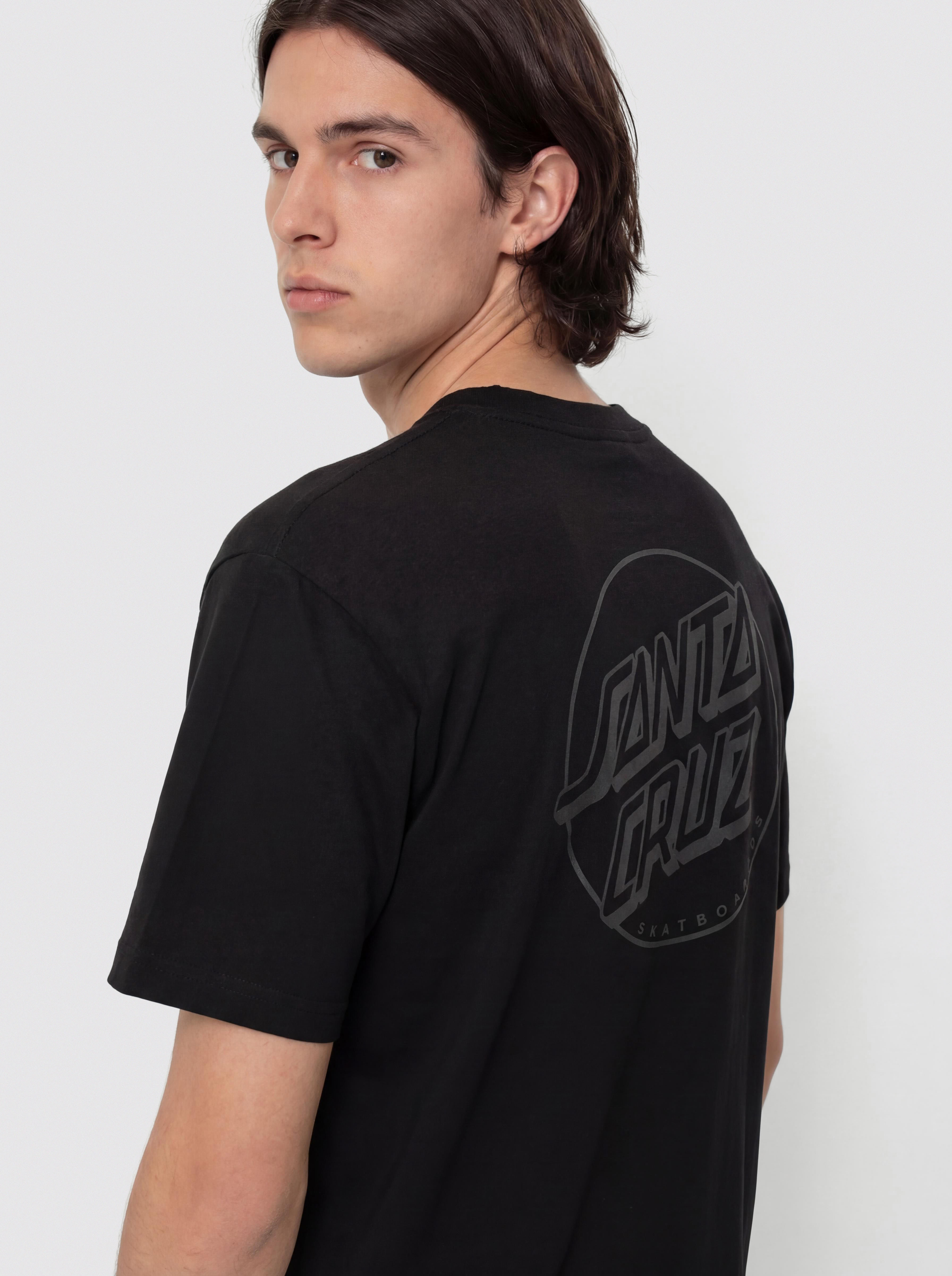 Tričko Santa Cruz Tonal Opus Dot Stripe (black)